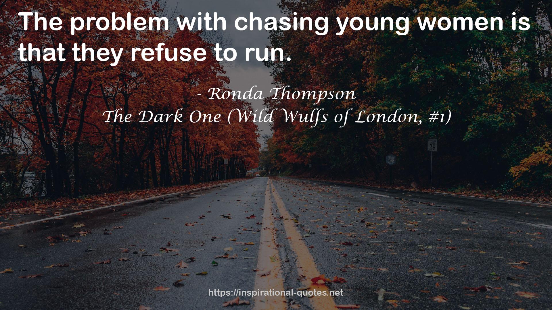 The Dark One (Wild Wulfs of London, #1) QUOTES