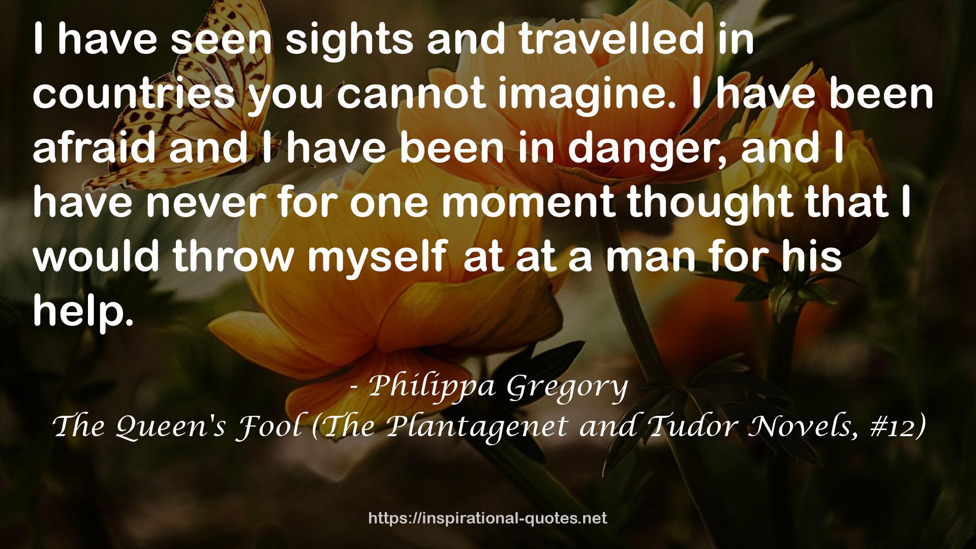 The Queen's Fool (The Plantagenet and Tudor Novels, #12) QUOTES