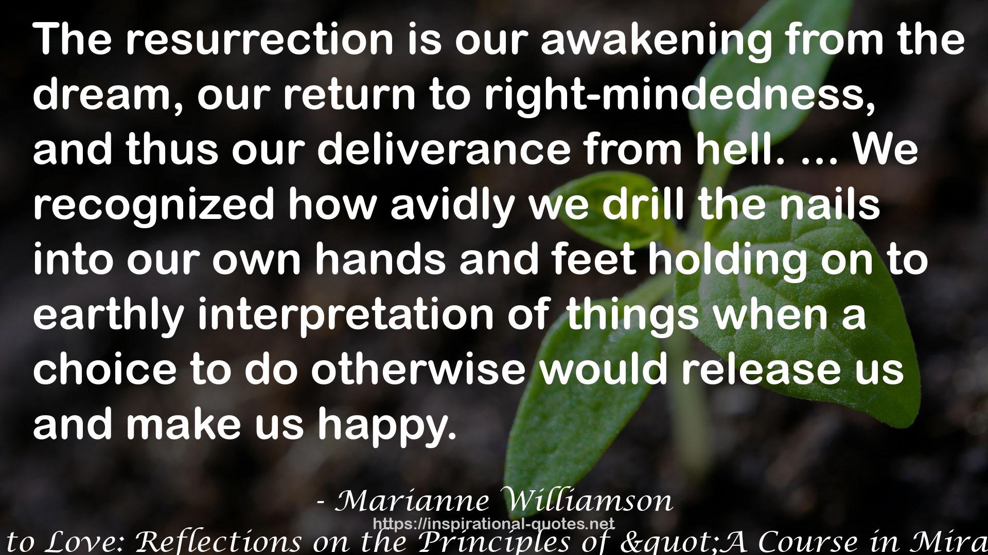 Marianne Williamson QUOTES