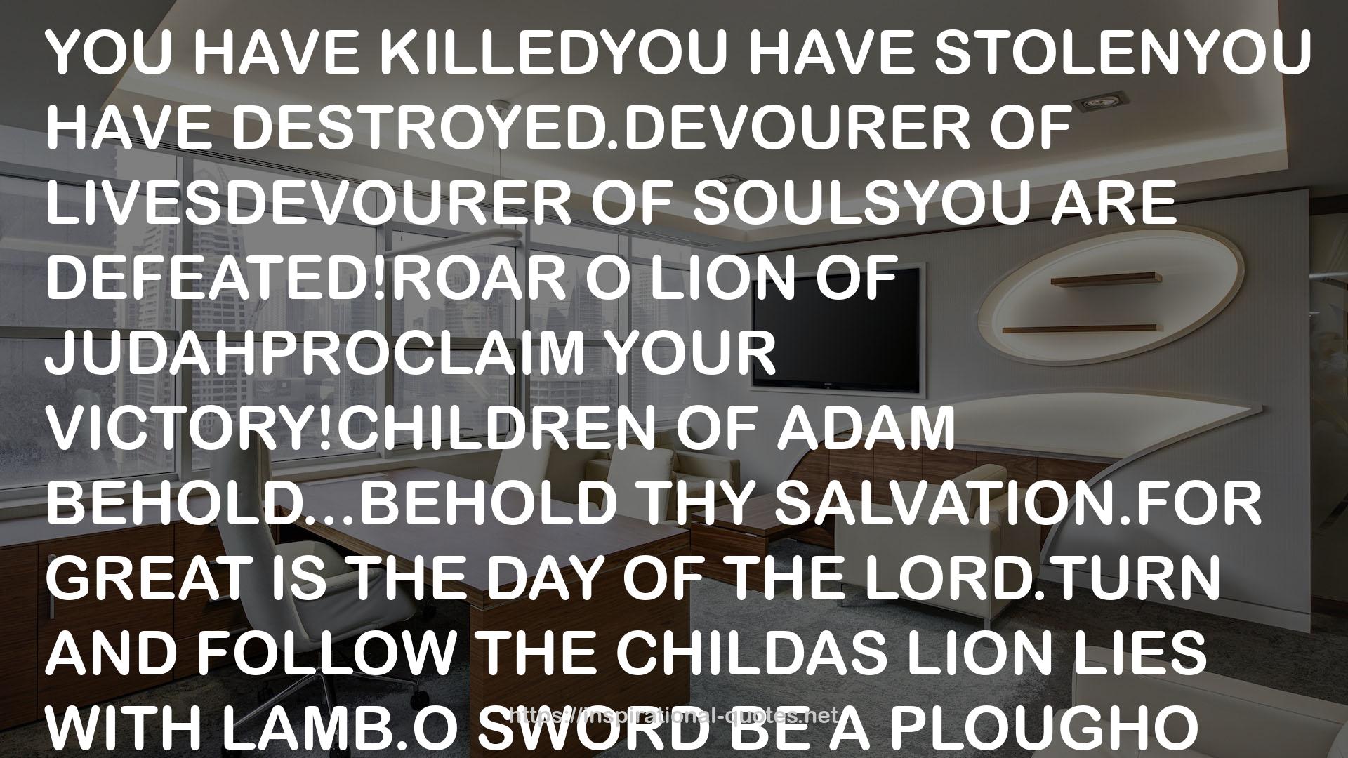 JUDAHPROCLAIM  QUOTES