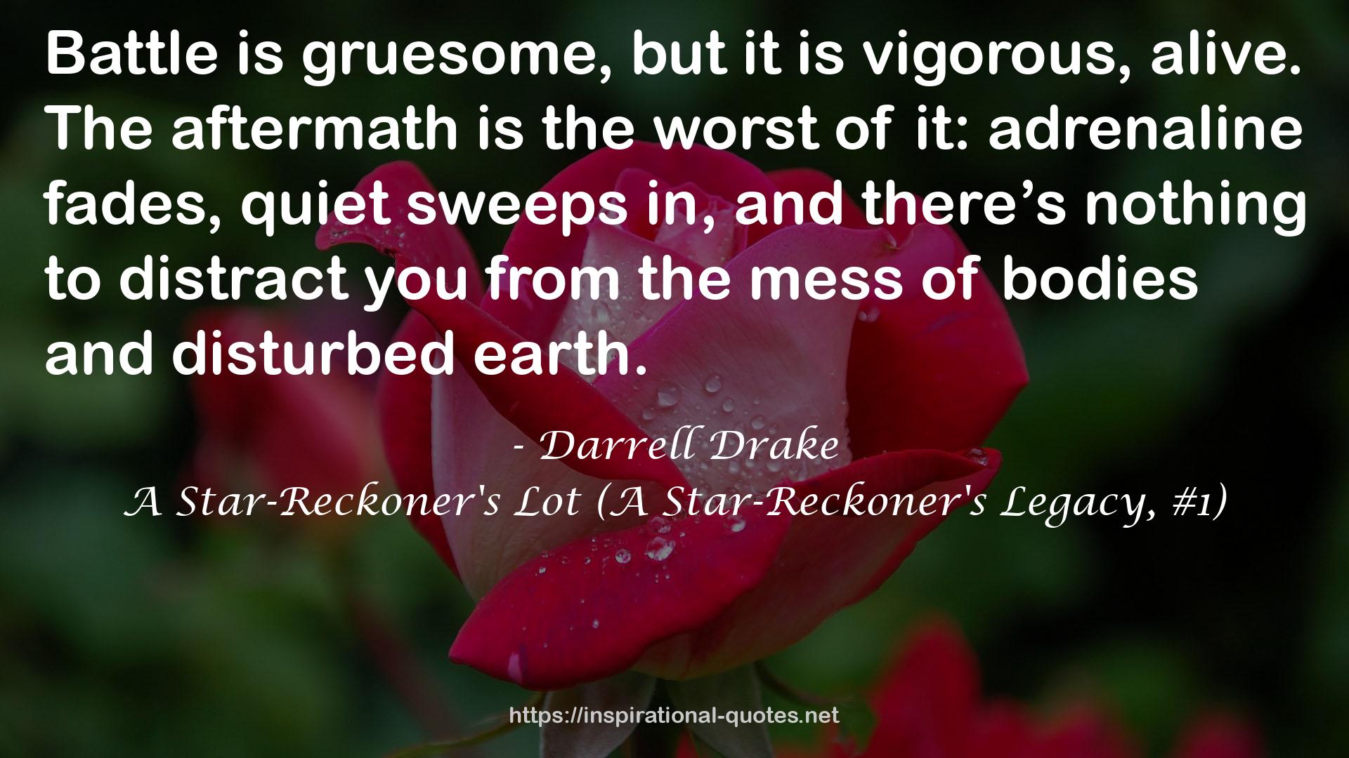 A Star-Reckoner's Lot (A Star-Reckoner's Legacy, #1) QUOTES