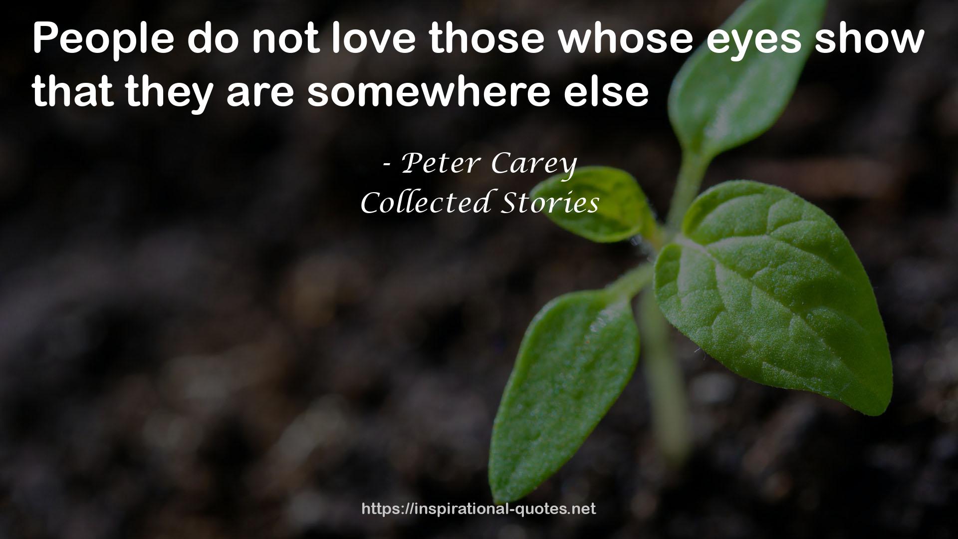 Collected Stories QUOTES