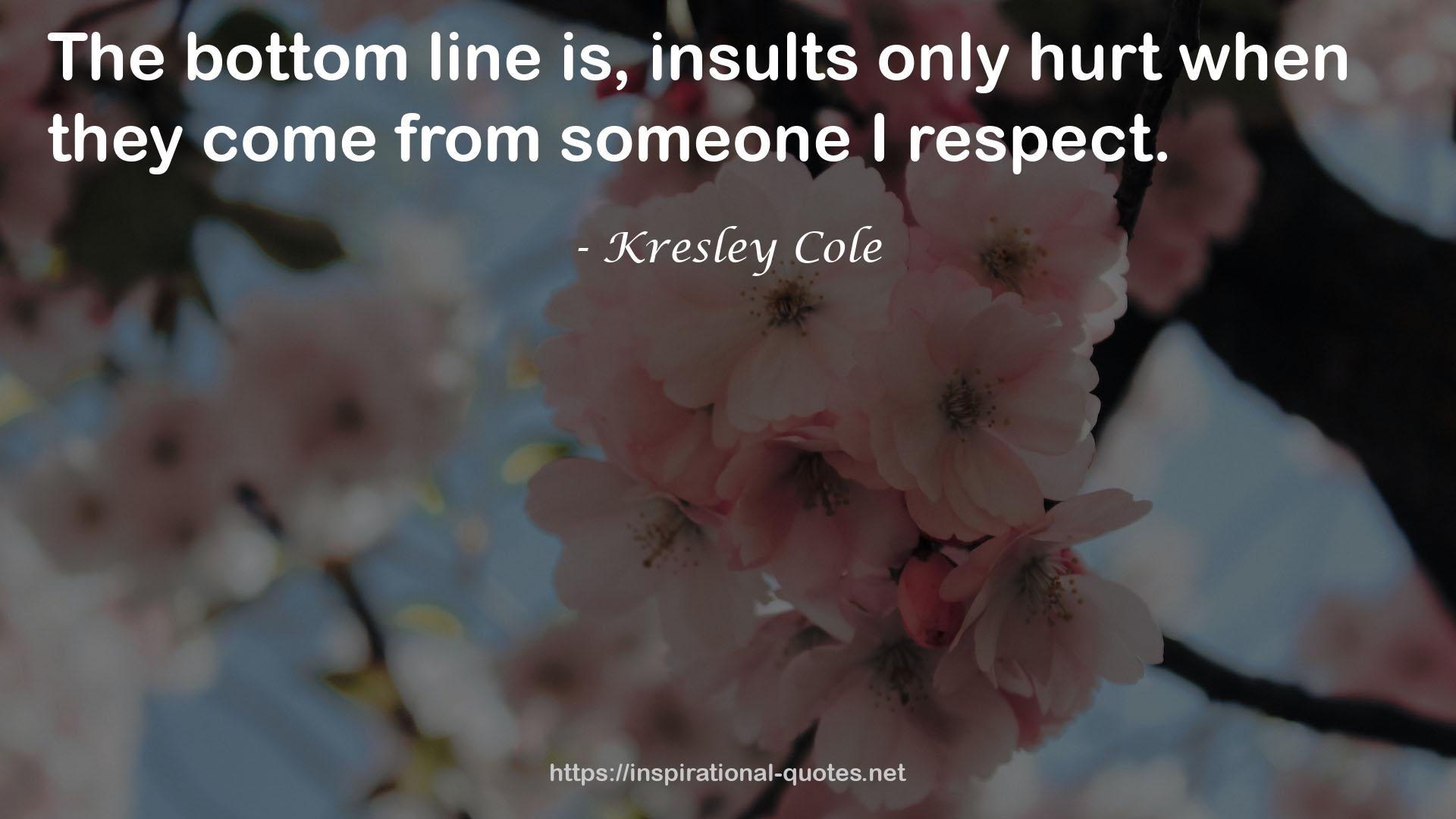 Kresley Cole QUOTES