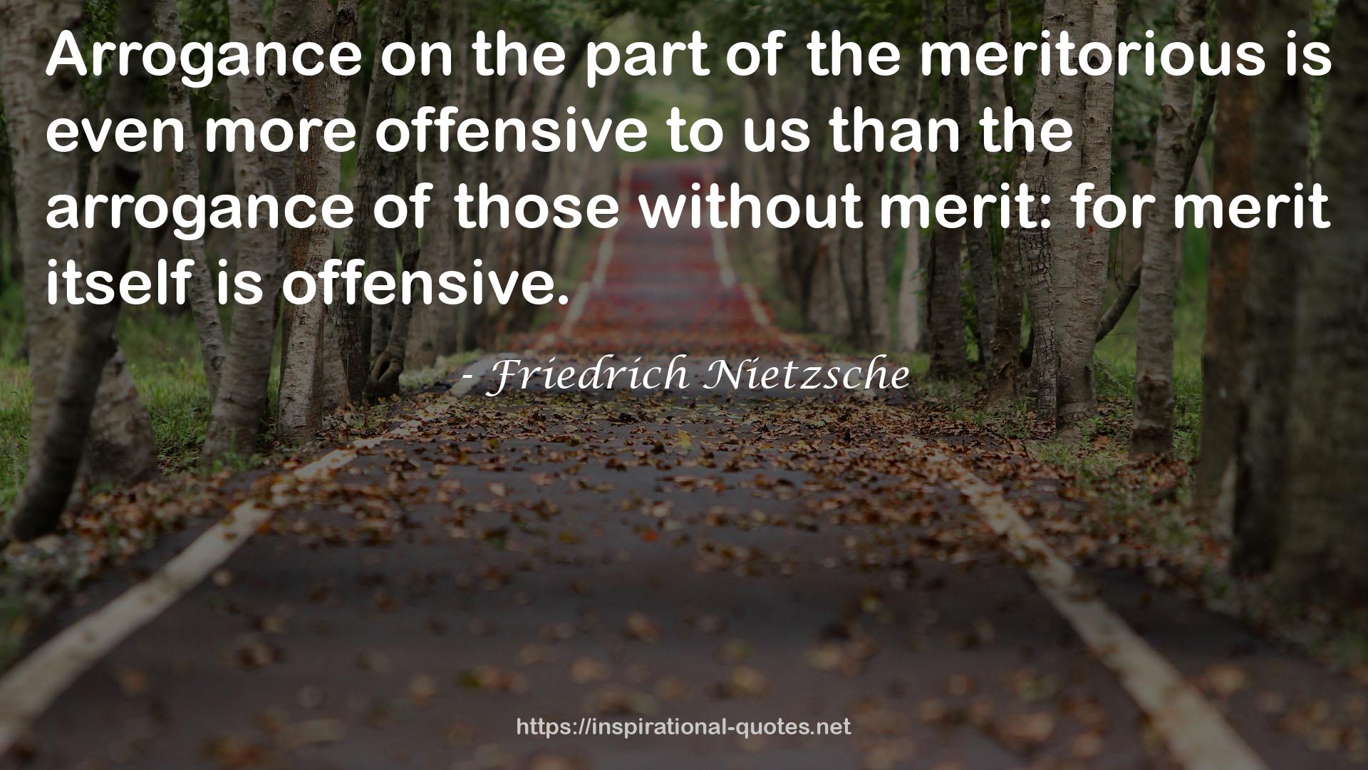 the meritorious  QUOTES