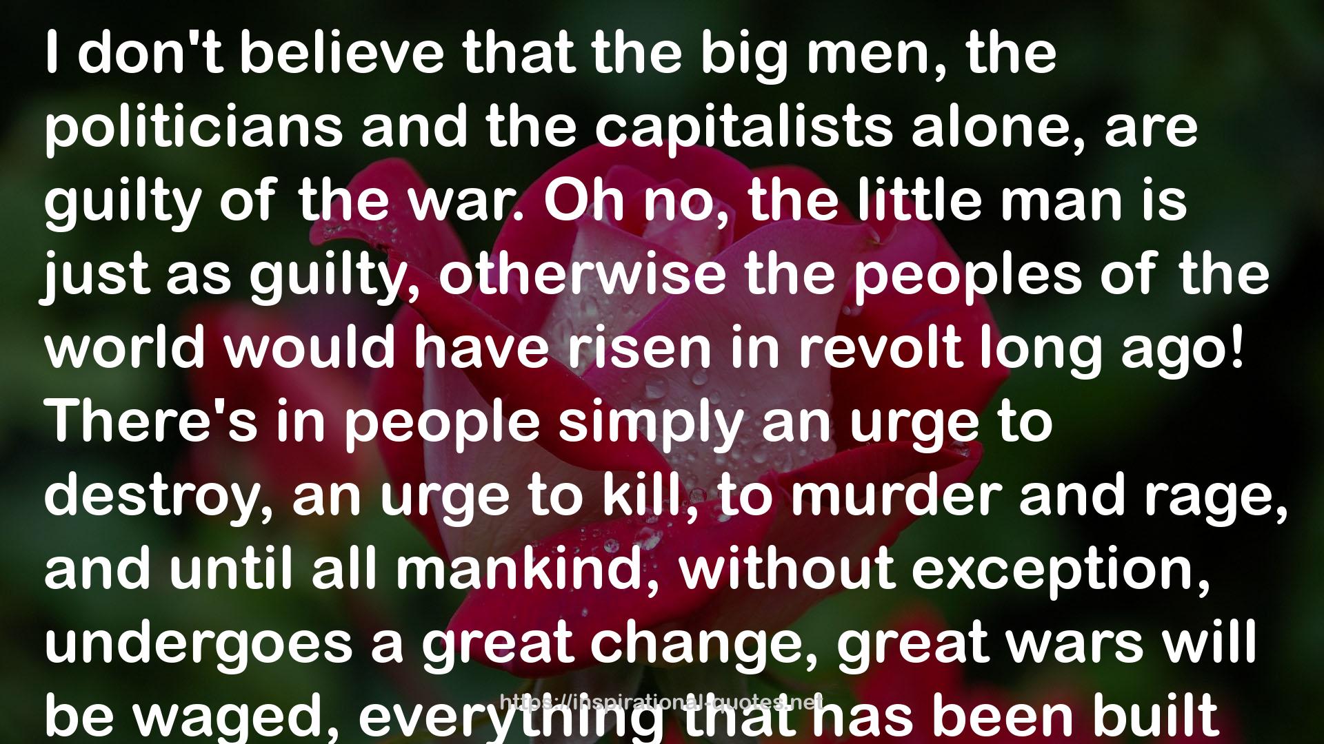 capitalists  QUOTES