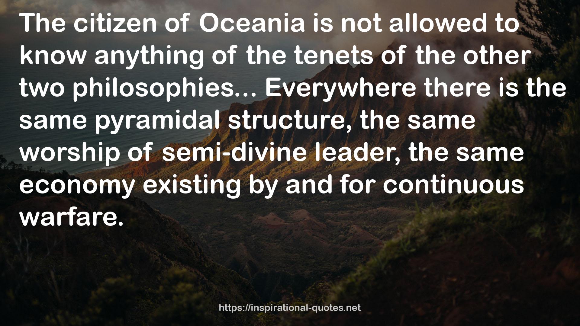 Oceania  QUOTES