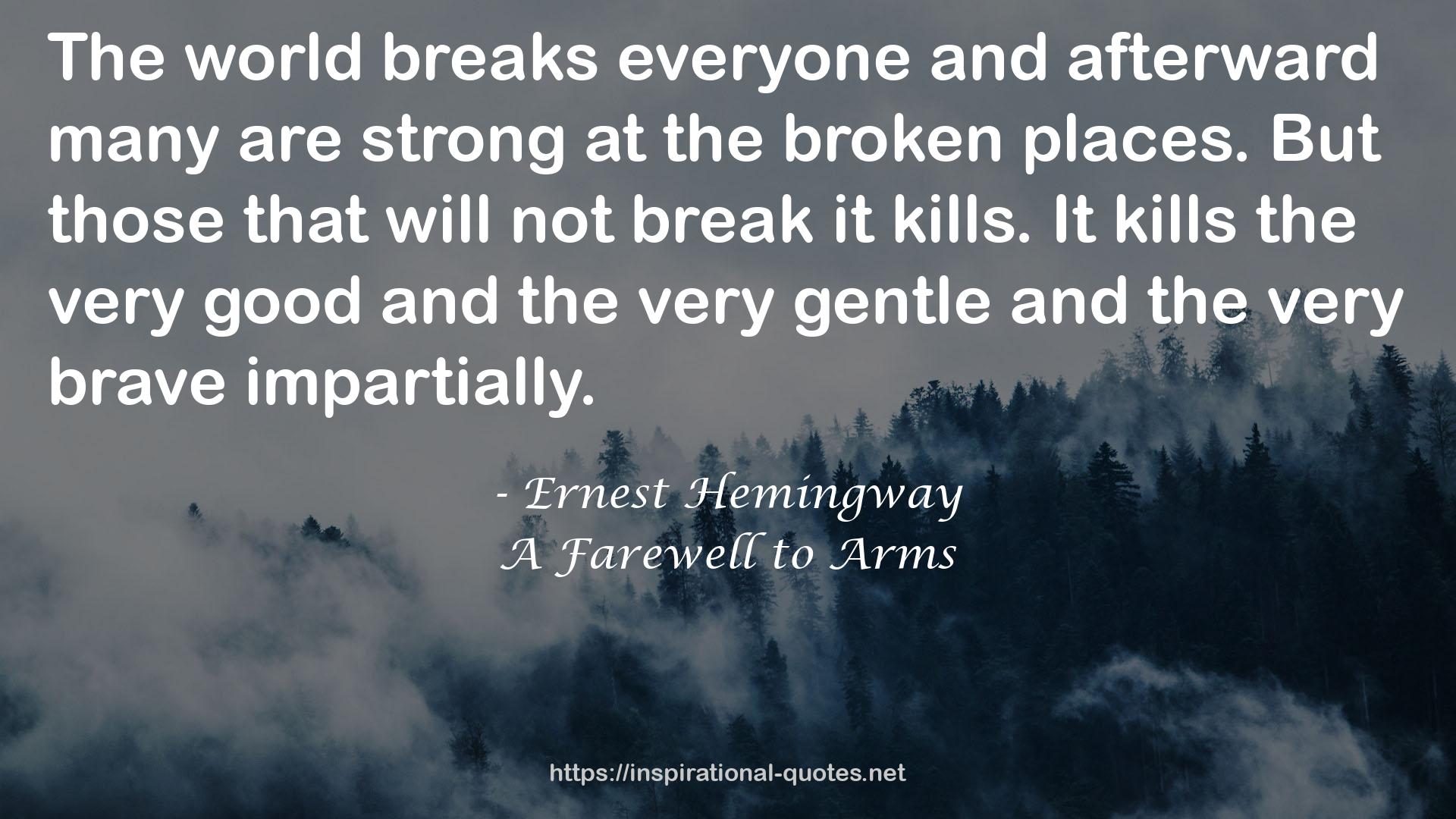 Ernest Hemingway QUOTES