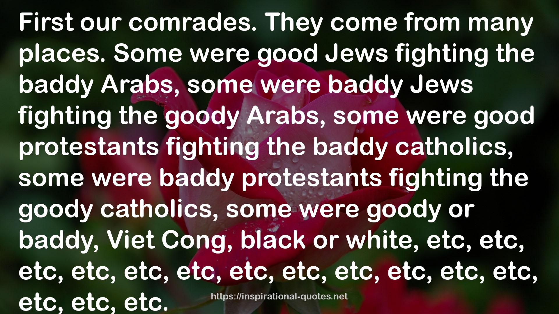 good Jews  QUOTES