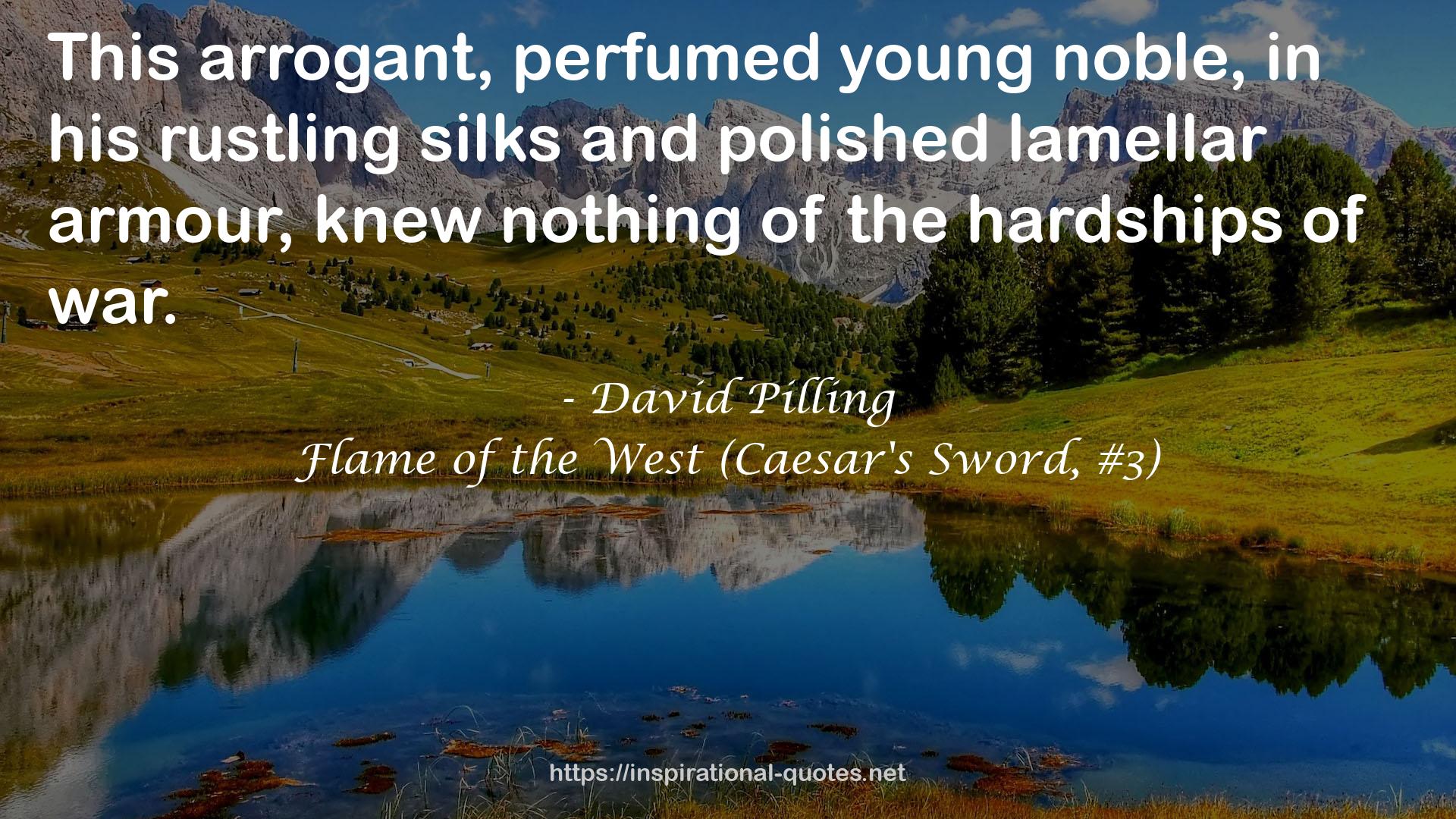 Flame of the West (Caesar's Sword, #3) QUOTES