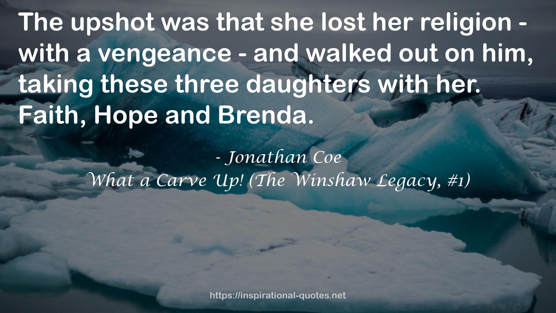 What a Carve Up! (The Winshaw Legacy, #1) QUOTES