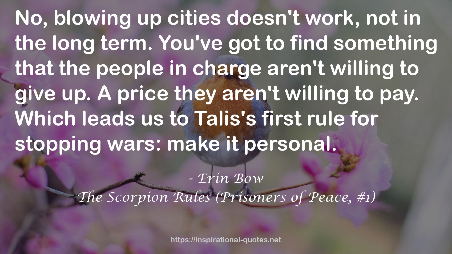 The Scorpion Rules (Prisoners of Peace, #1) QUOTES