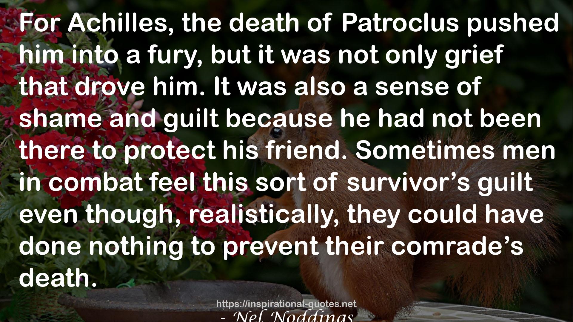 Patroclus  QUOTES
