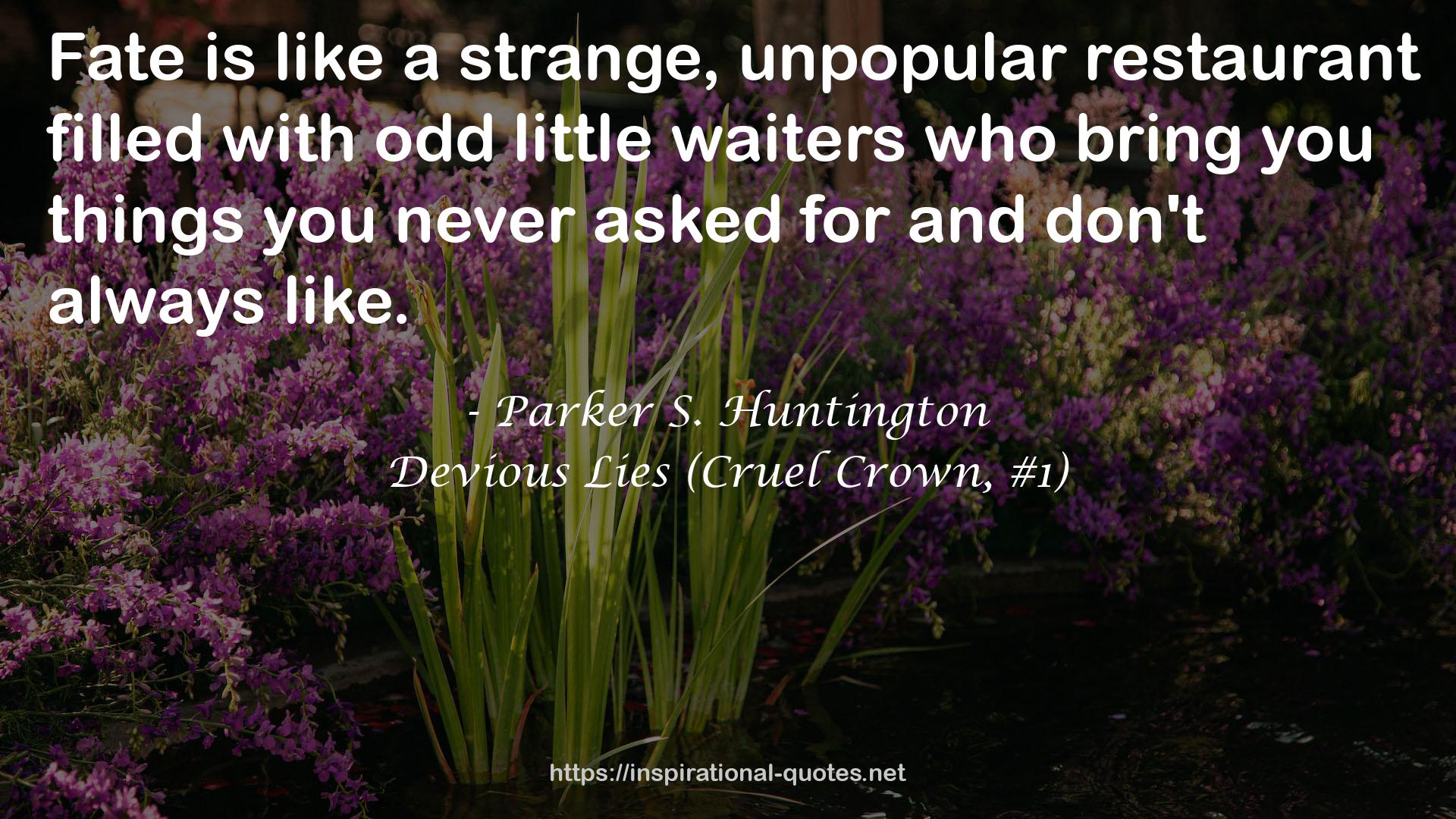 Parker S. Huntington QUOTES