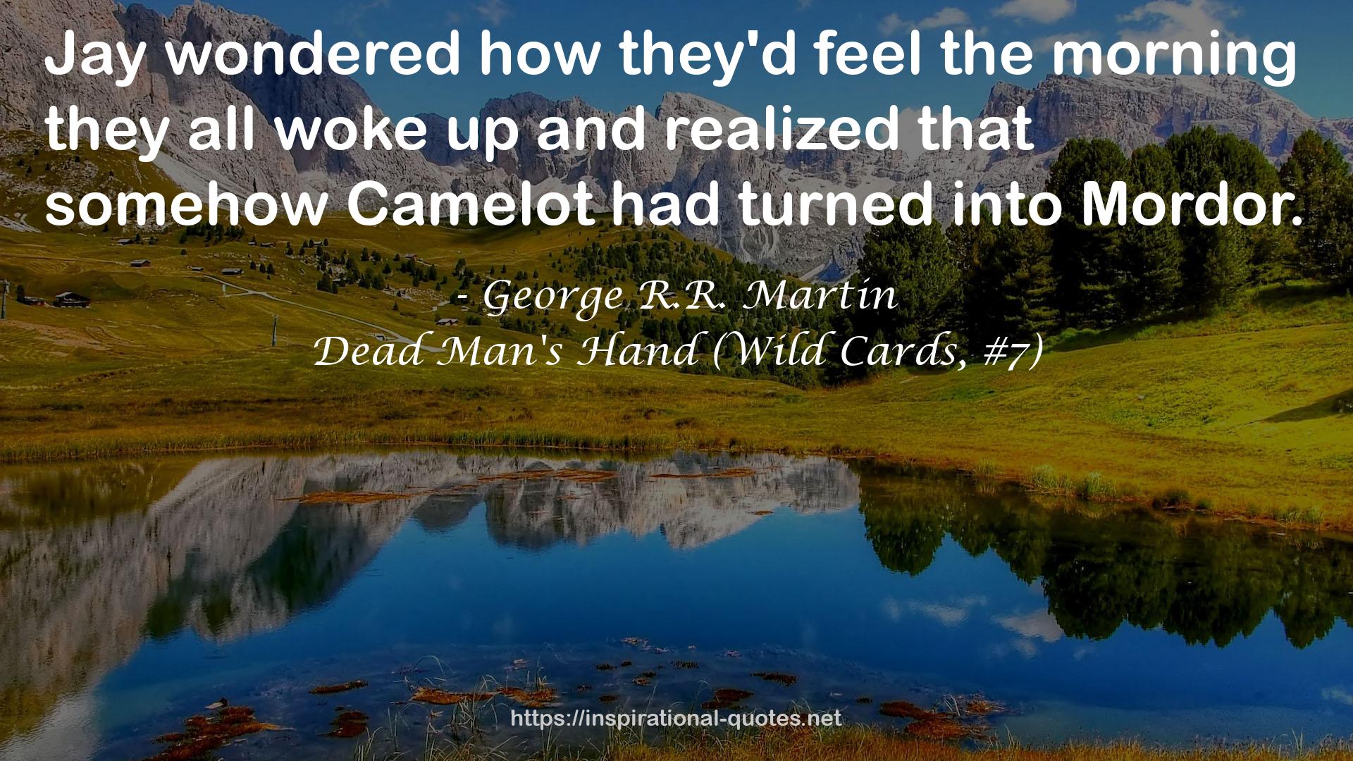 Dead Man's Hand (Wild Cards, #7) QUOTES
