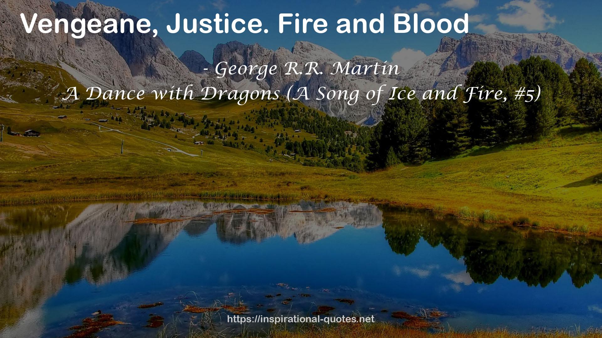 A Dance with Dragons (A Song of Ice and Fire, #5) QUOTES