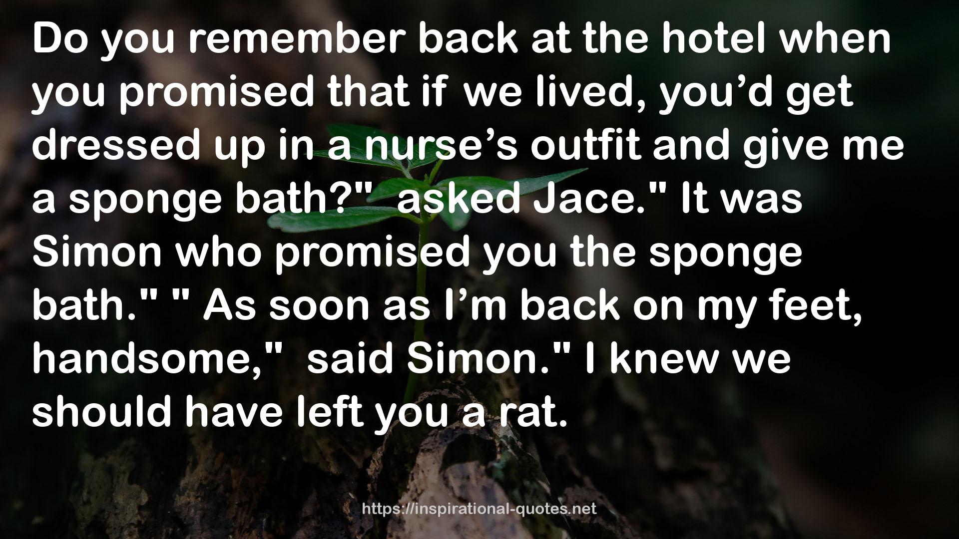 the hotel  QUOTES