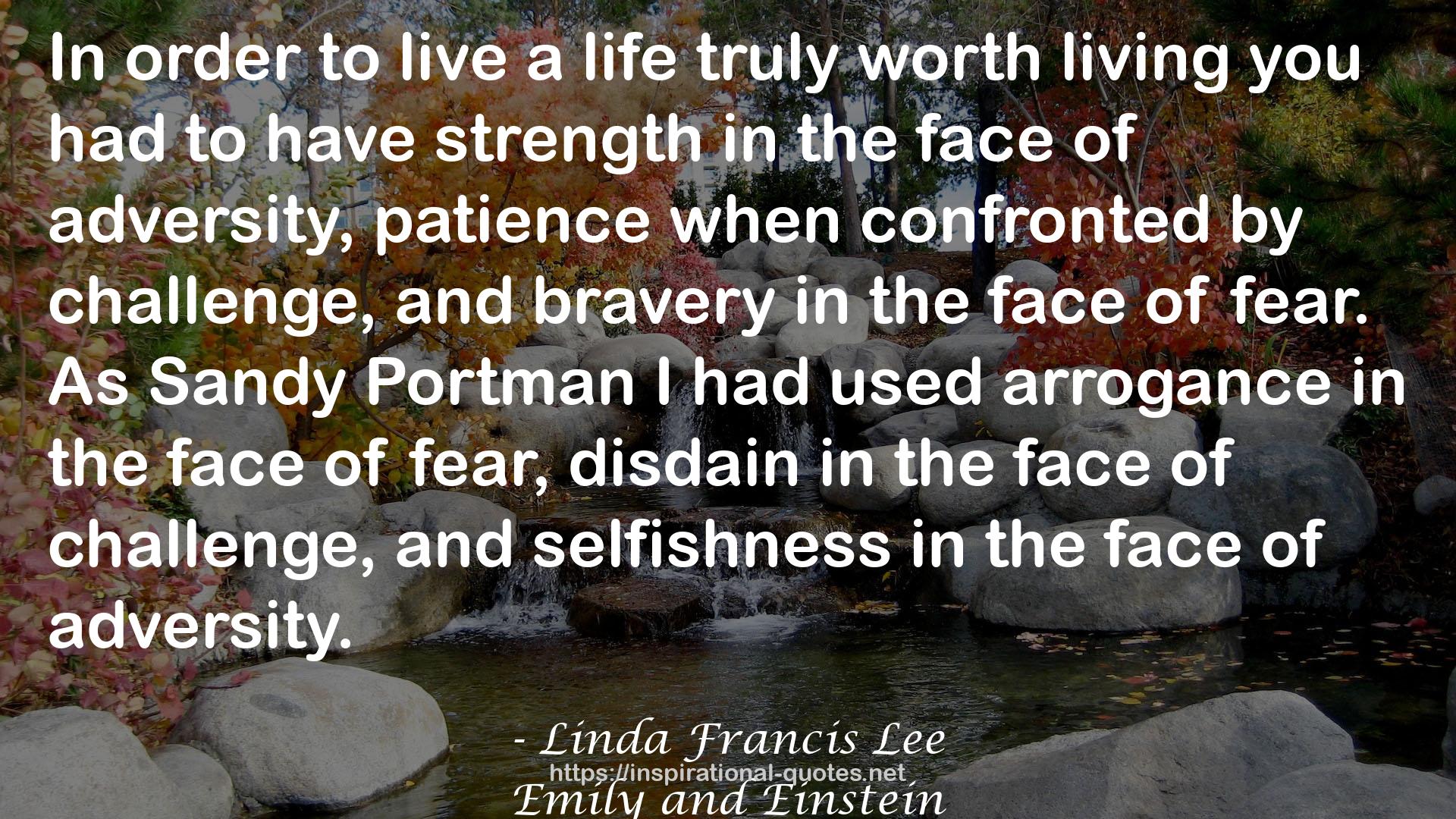 Linda Francis Lee QUOTES