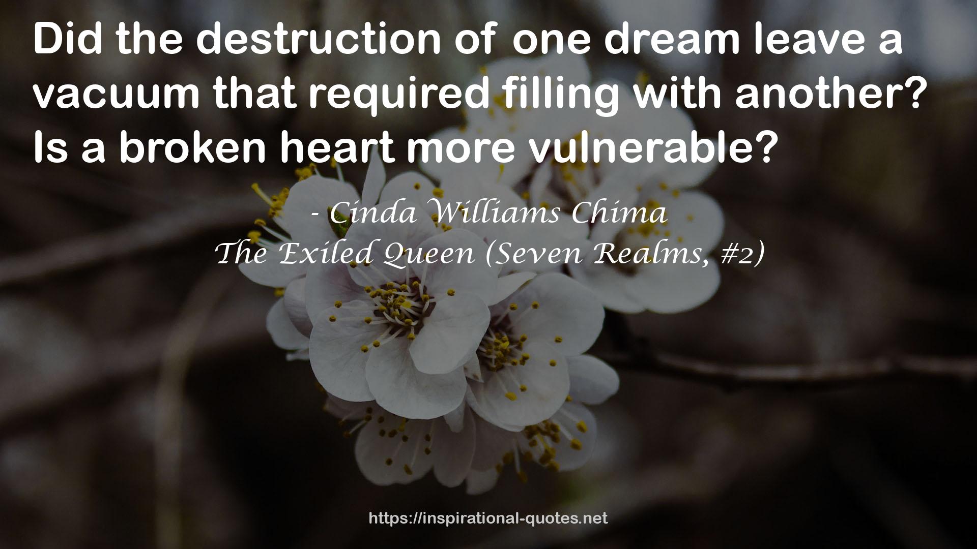 The Exiled Queen (Seven Realms, #2) QUOTES