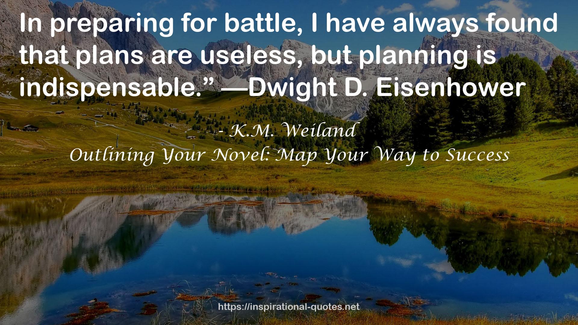 Outlining Your Novel: Map Your Way to Success QUOTES