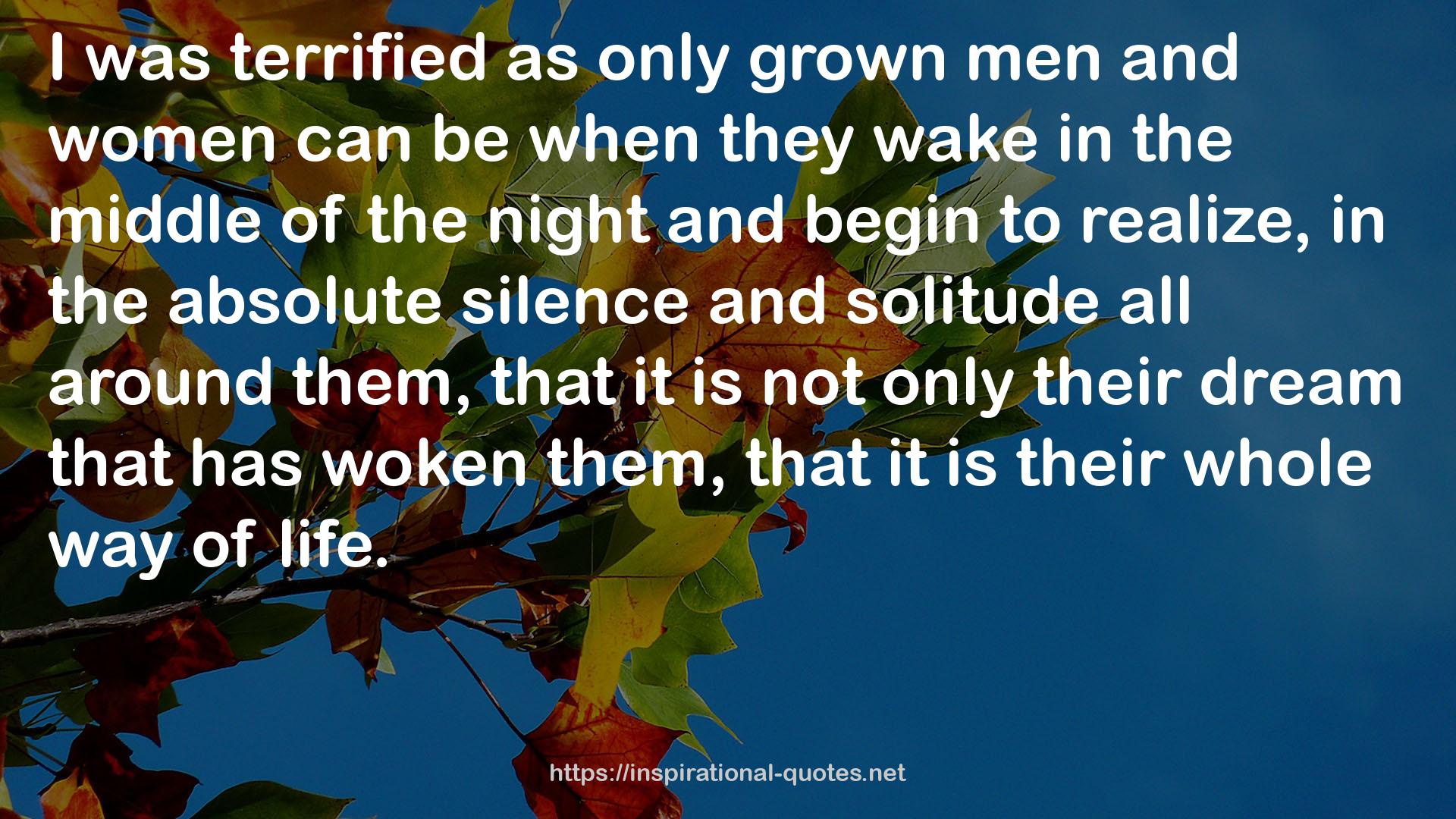 only grown men  QUOTES