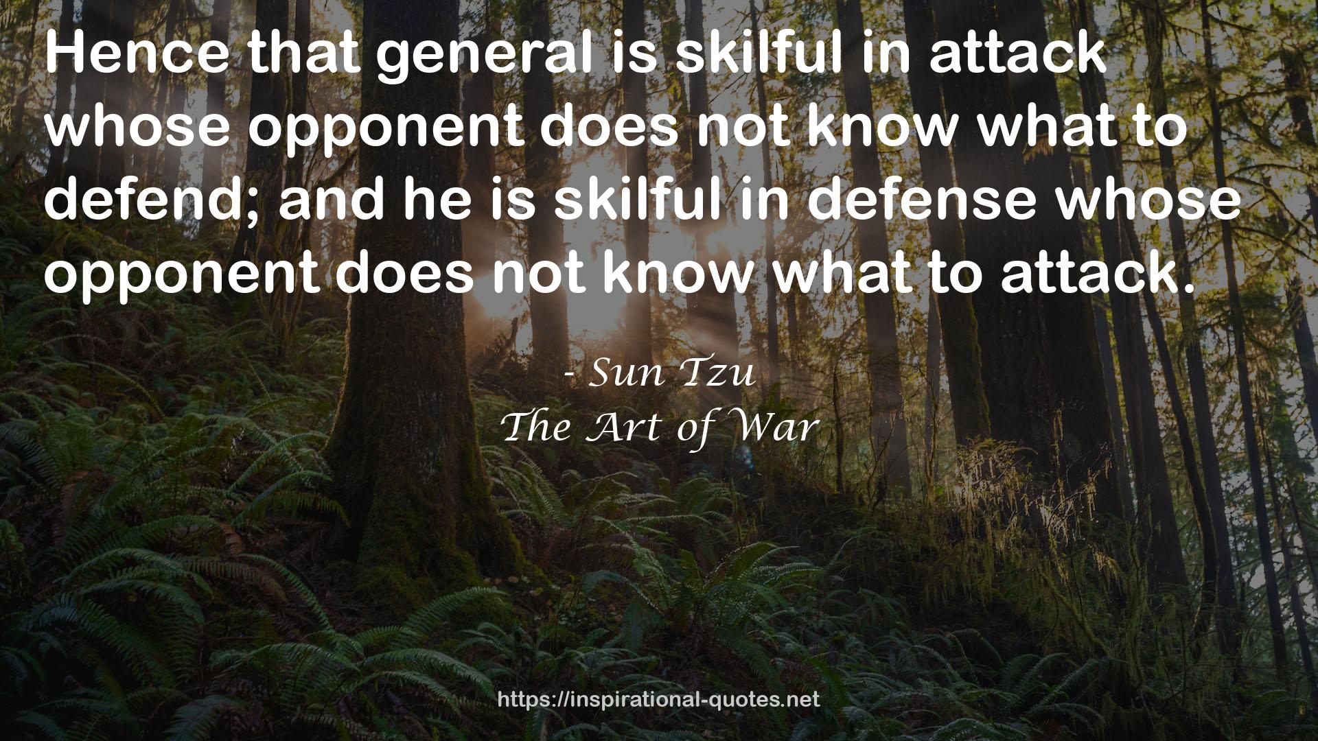 Sun Tzu QUOTES