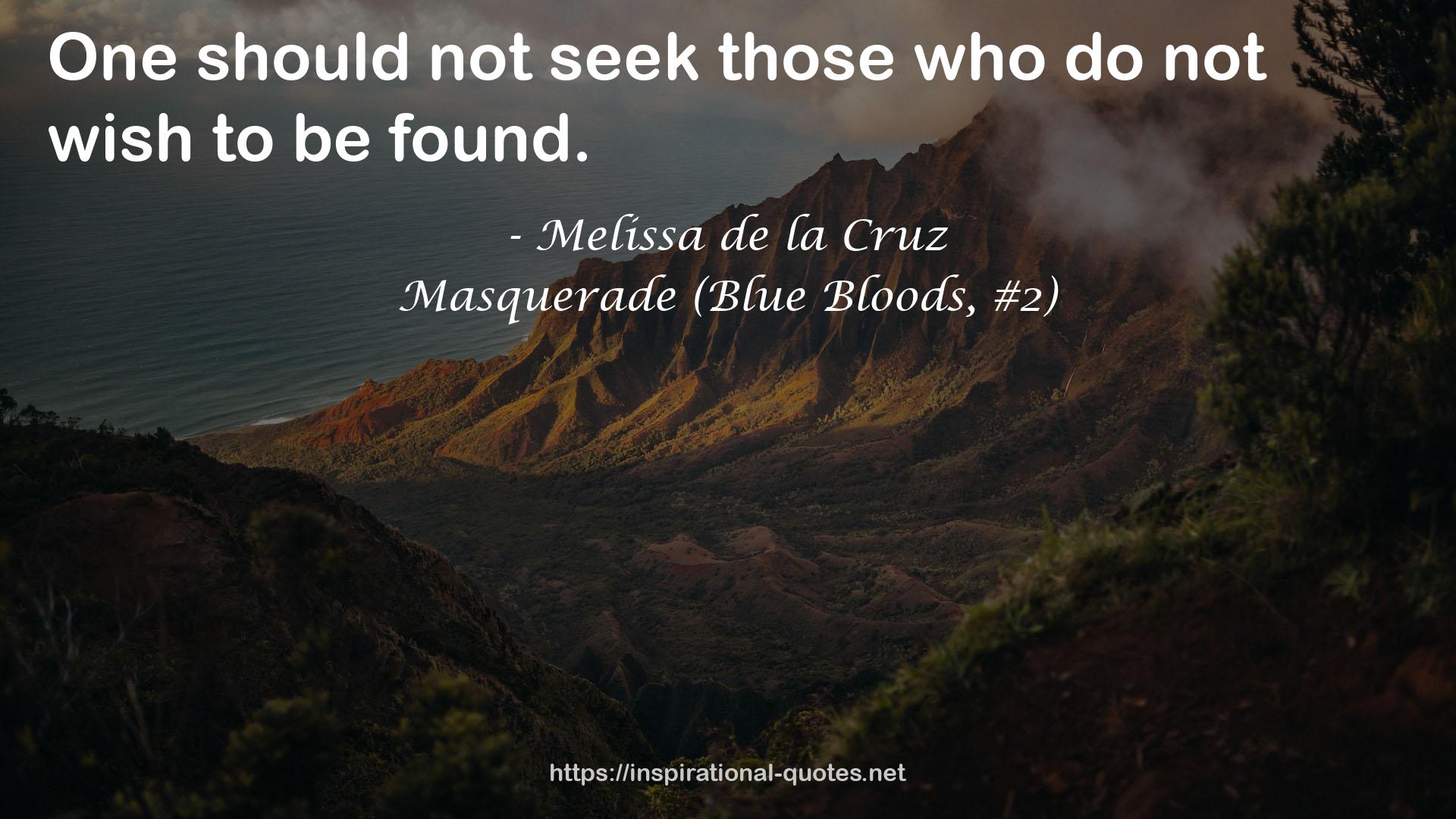 Melissa de la Cruz QUOTES