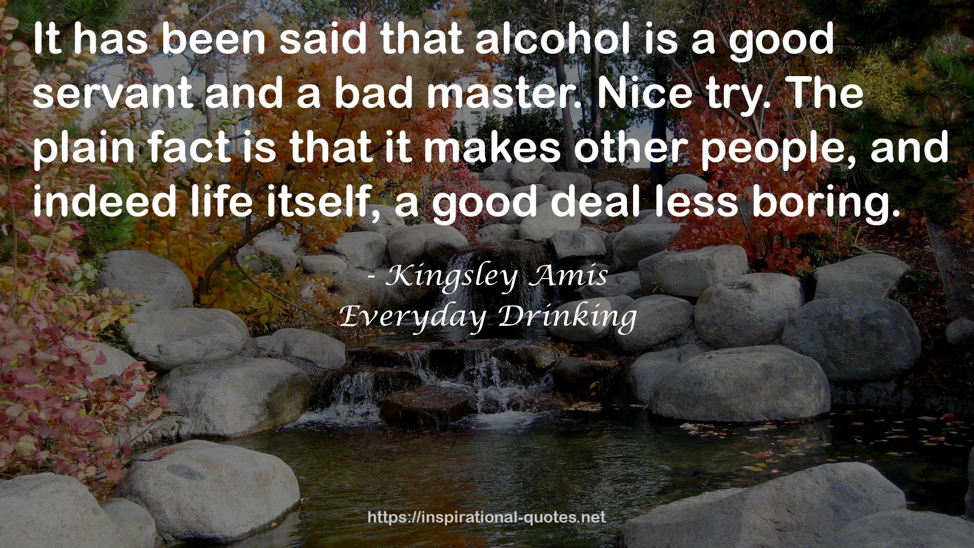 Everyday Drinking QUOTES