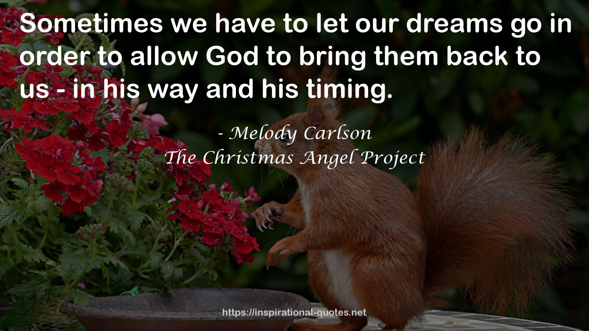 The Christmas Angel Project QUOTES
