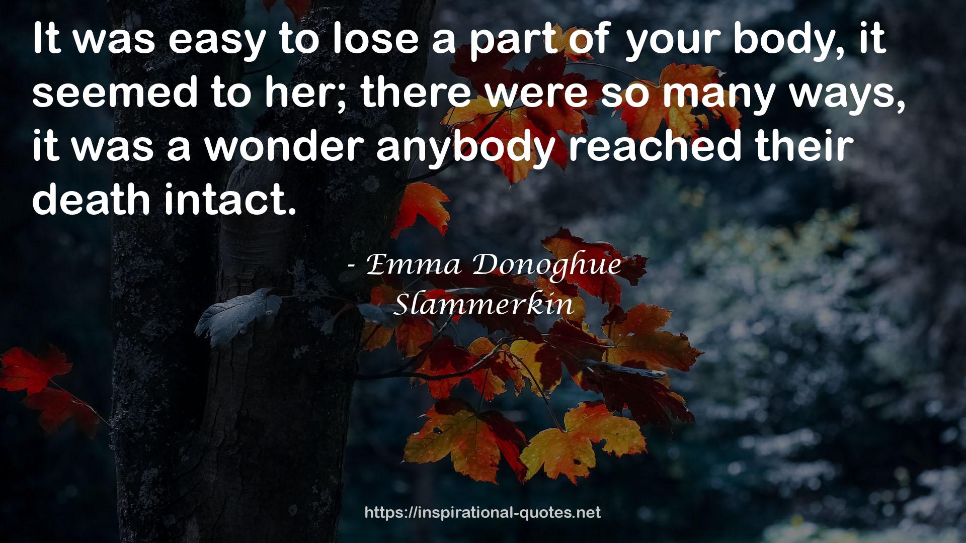 Emma Donoghue QUOTES