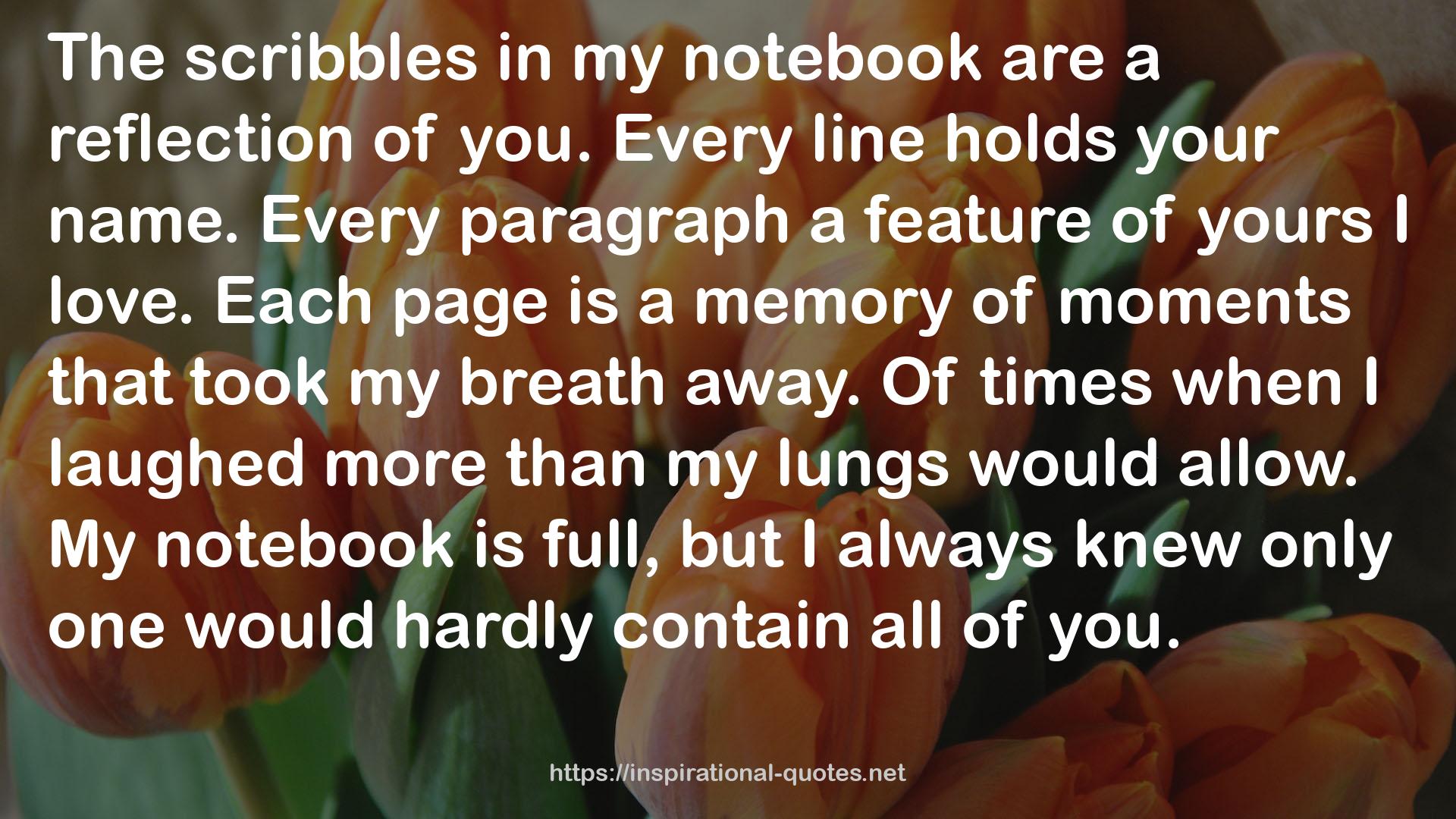 notebook  QUOTES