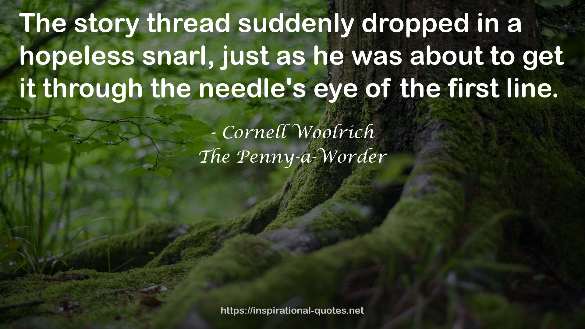 The Penny-a-Worder QUOTES