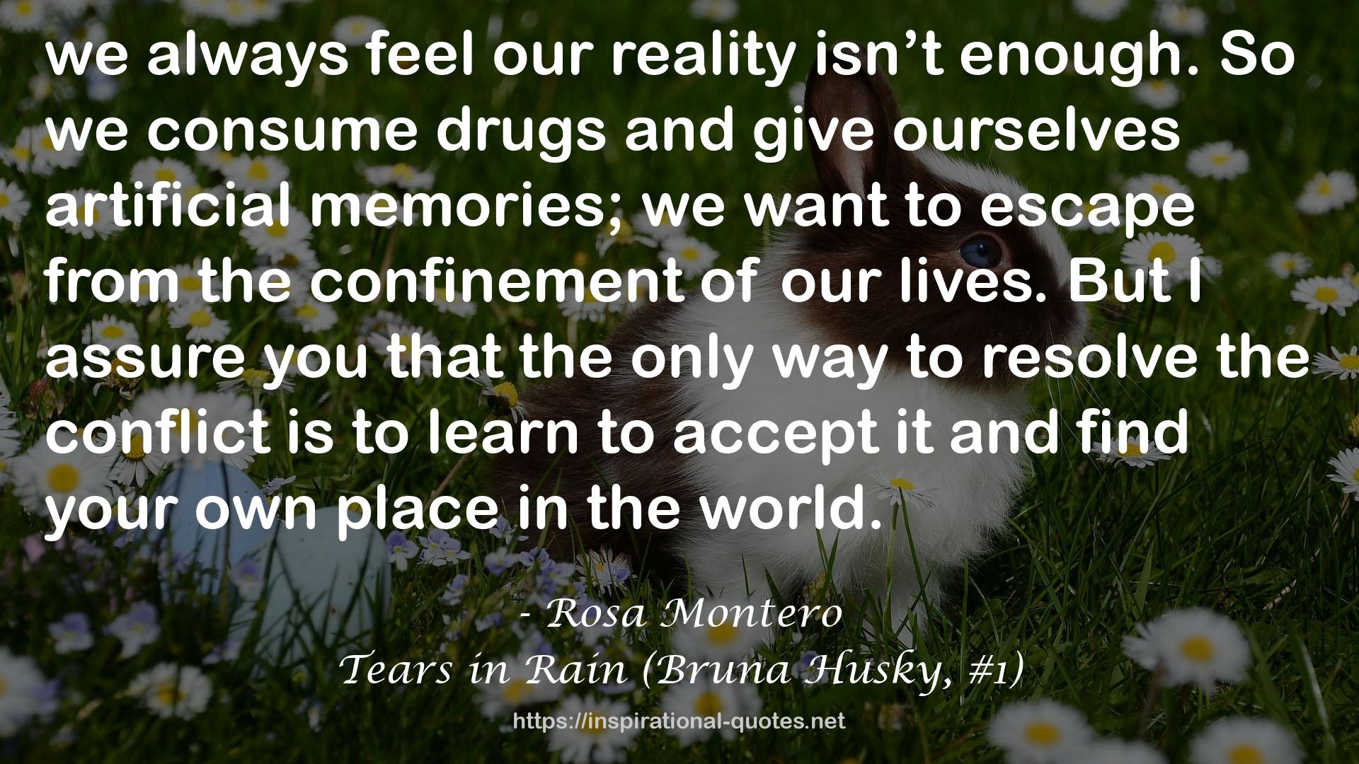 Tears in Rain (Bruna Husky, #1) QUOTES