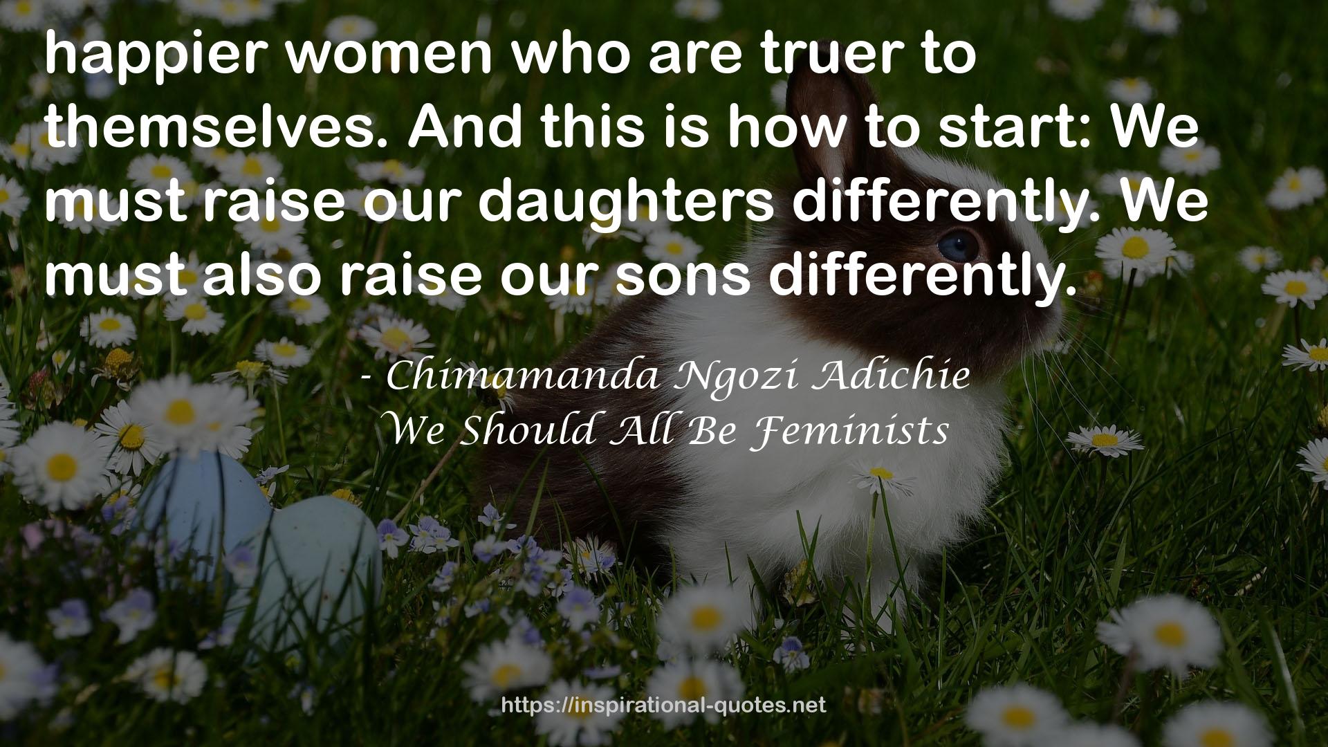 We Should All Be Feminists QUOTES