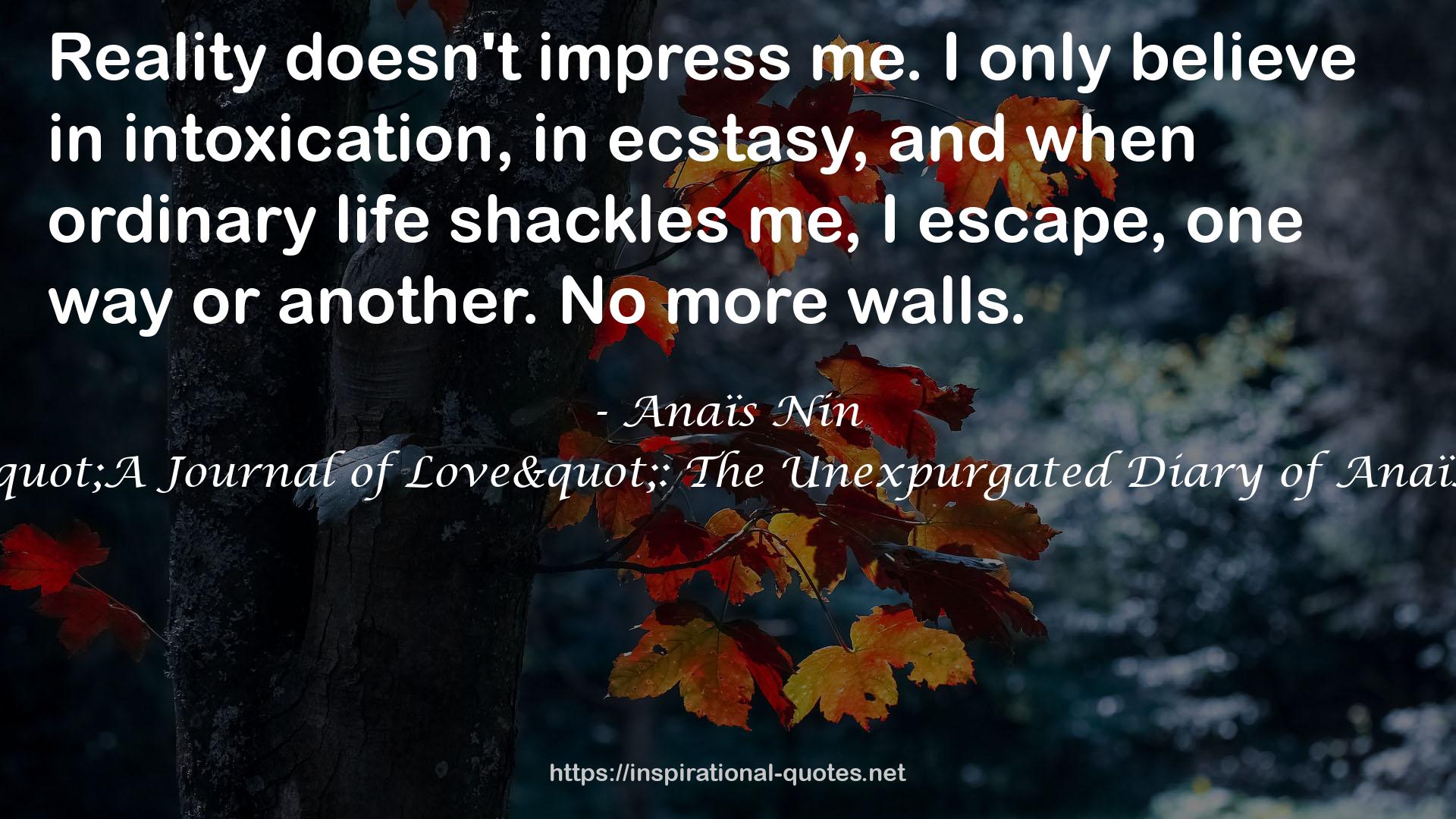 Incest: From "A Journal of Love": The Unexpurgated Diary of Anaïs Nin, 1932-1934 QUOTES