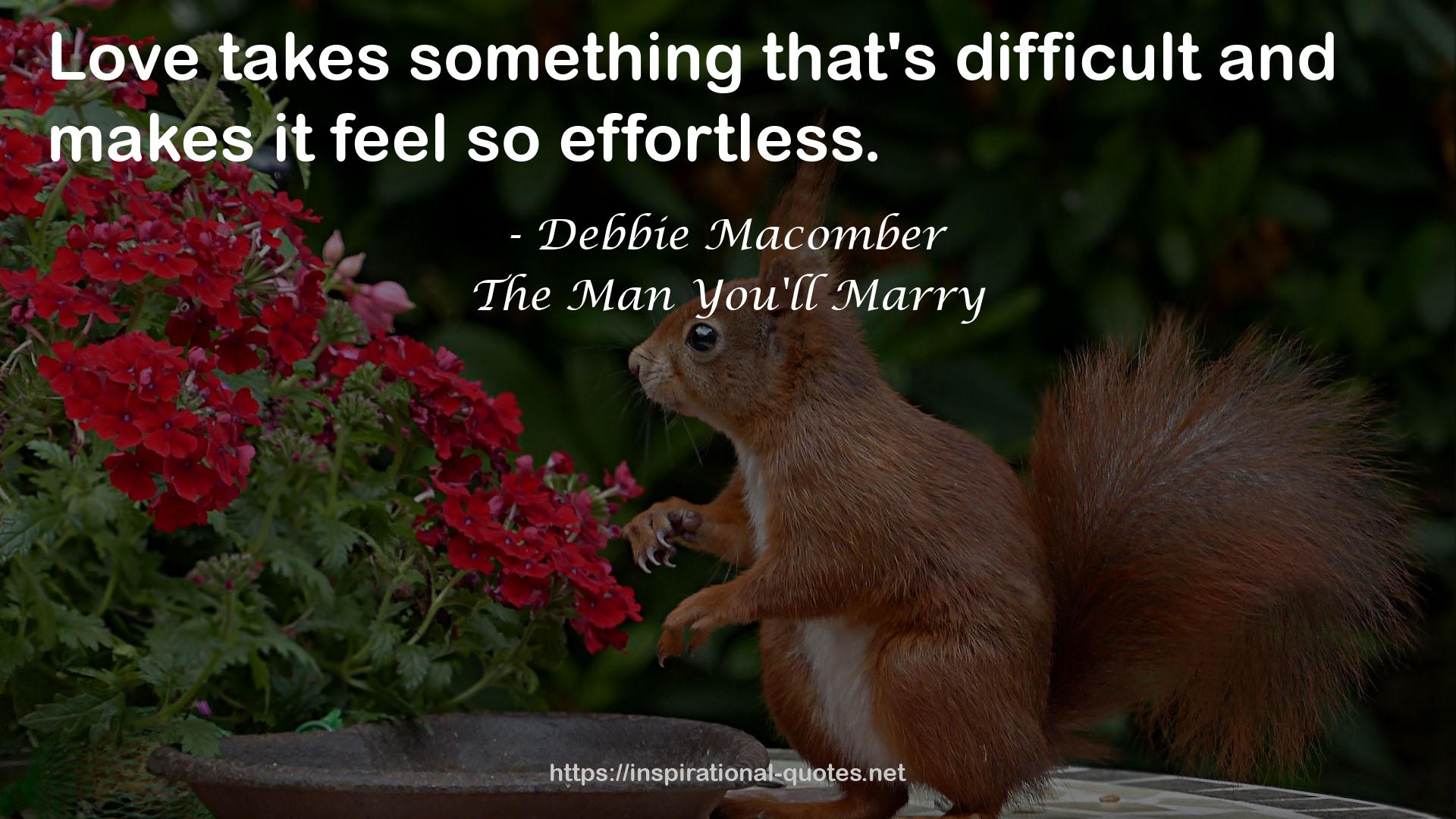 The Man You'll Marry QUOTES