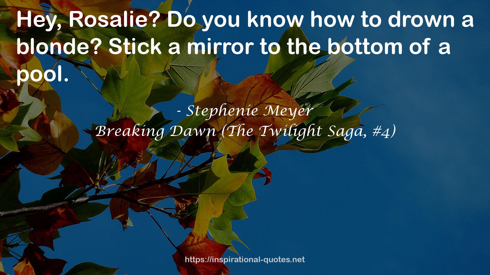 Stephenie Meyer QUOTES