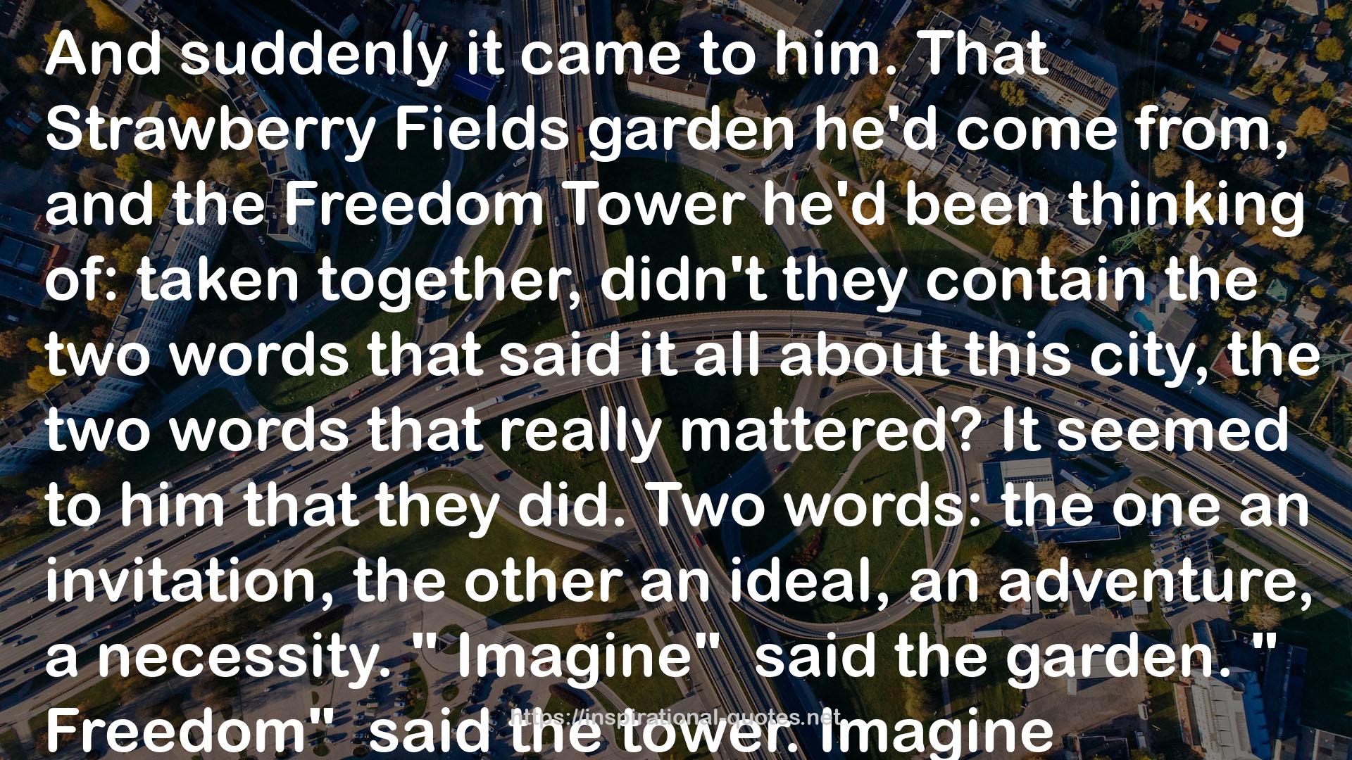 Strawberry Fields  QUOTES