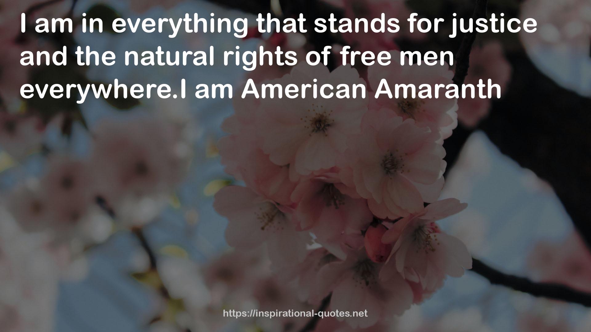 the natural rights  QUOTES