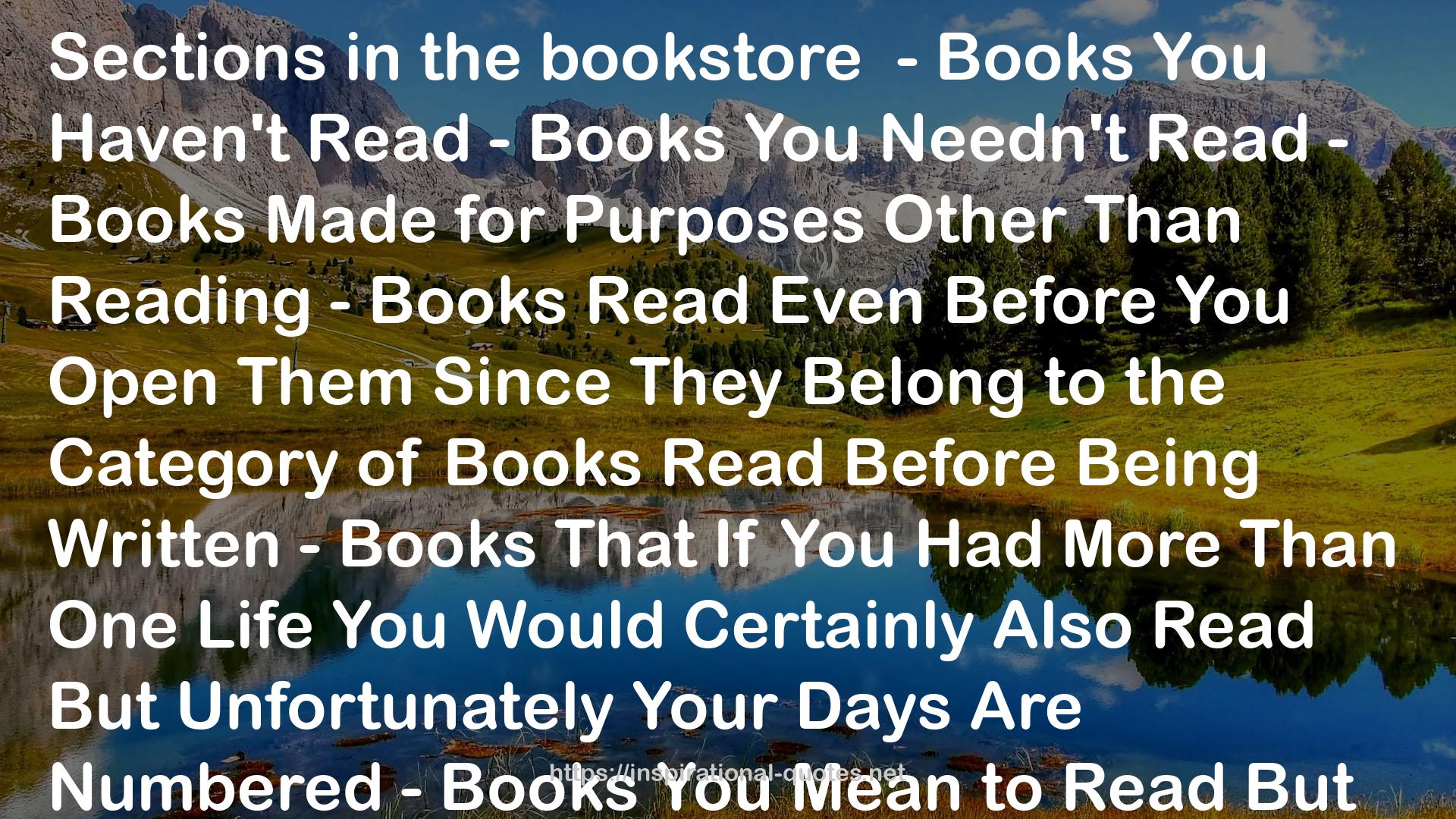 Other Books  QUOTES