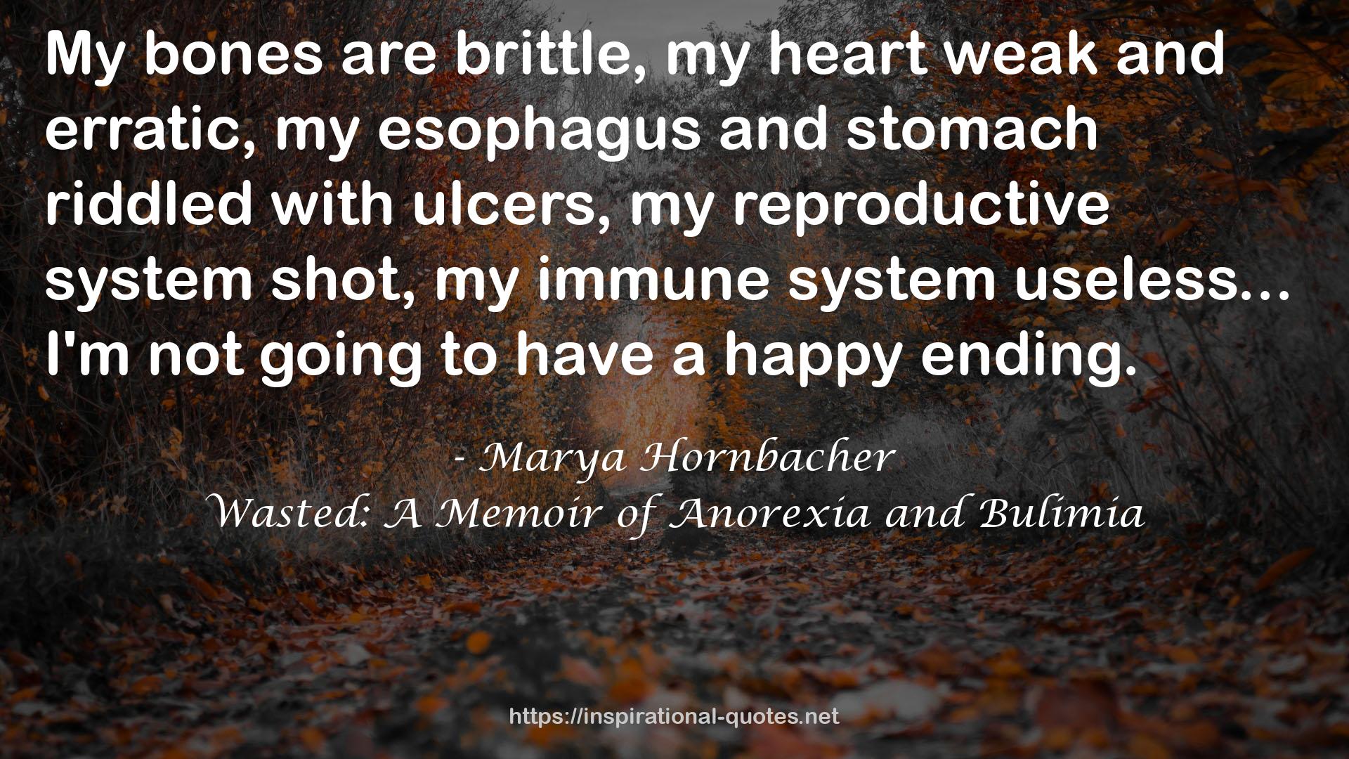 Marya Hornbacher QUOTES