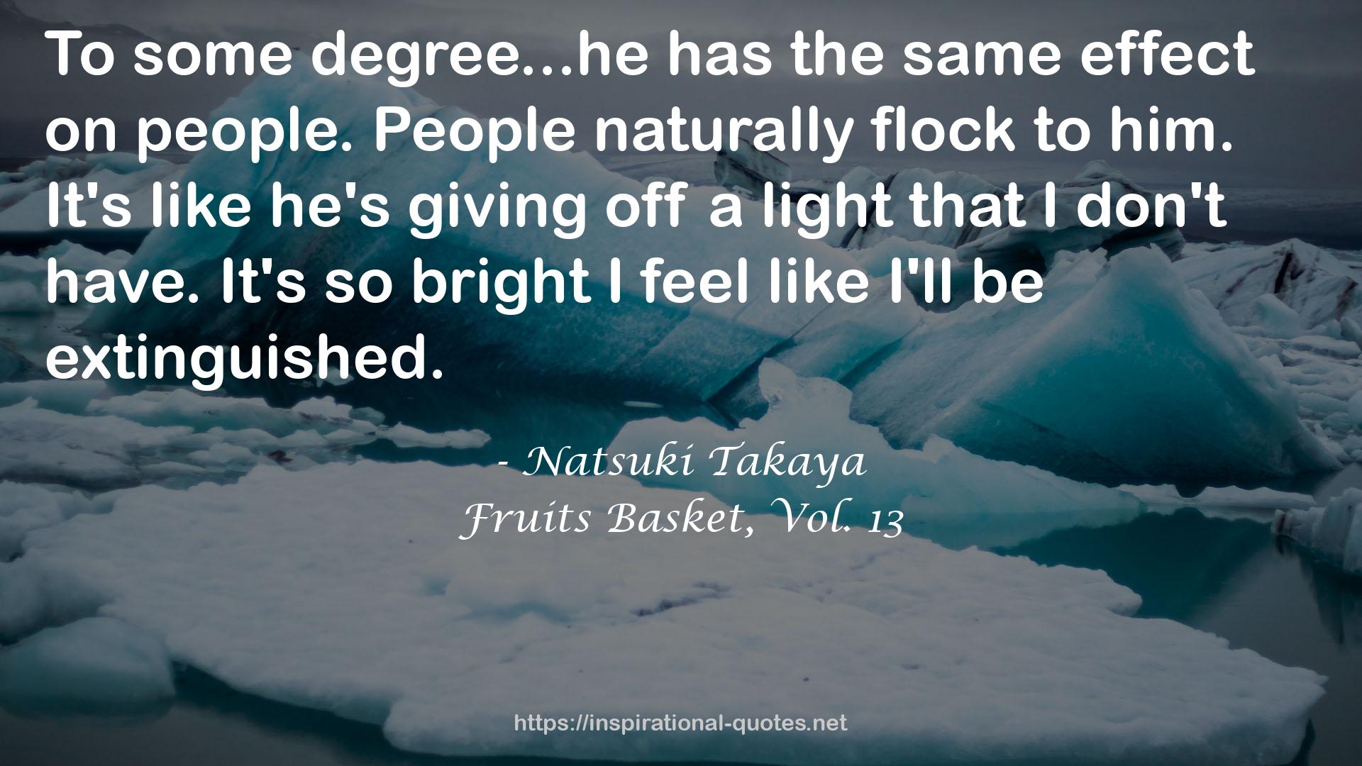 Fruits Basket, Vol. 13 QUOTES