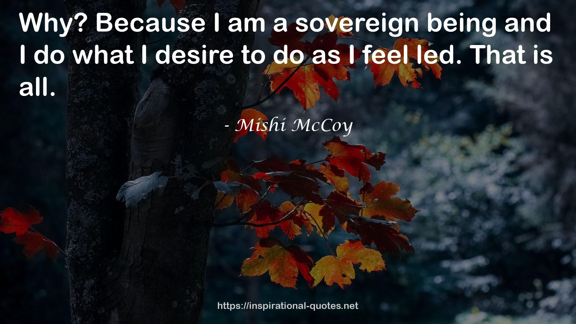 a sovereign being  QUOTES