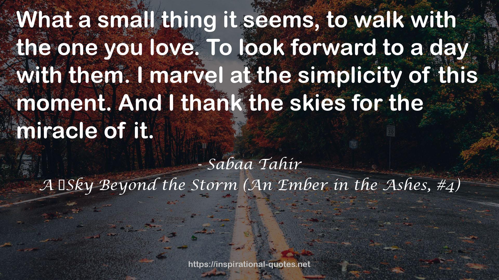 A ​Sky Beyond the Storm (An Ember in the Ashes, #4) QUOTES