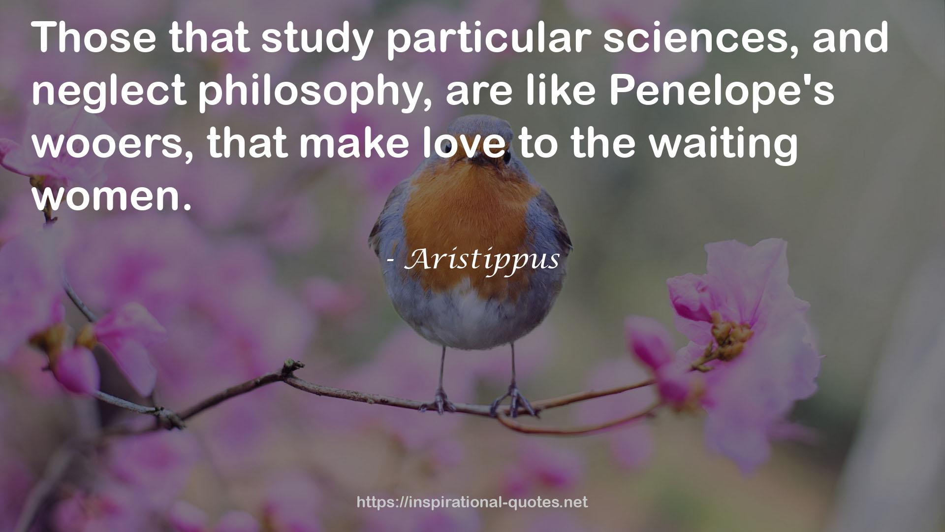 Aristippus QUOTES