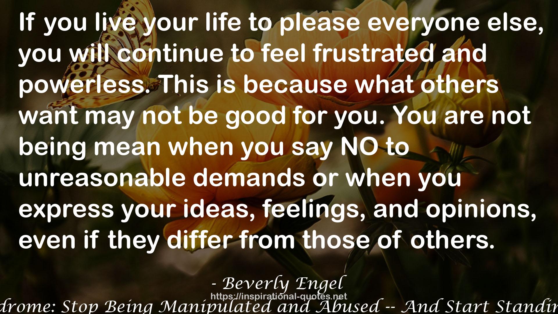 Beverly Engel QUOTES