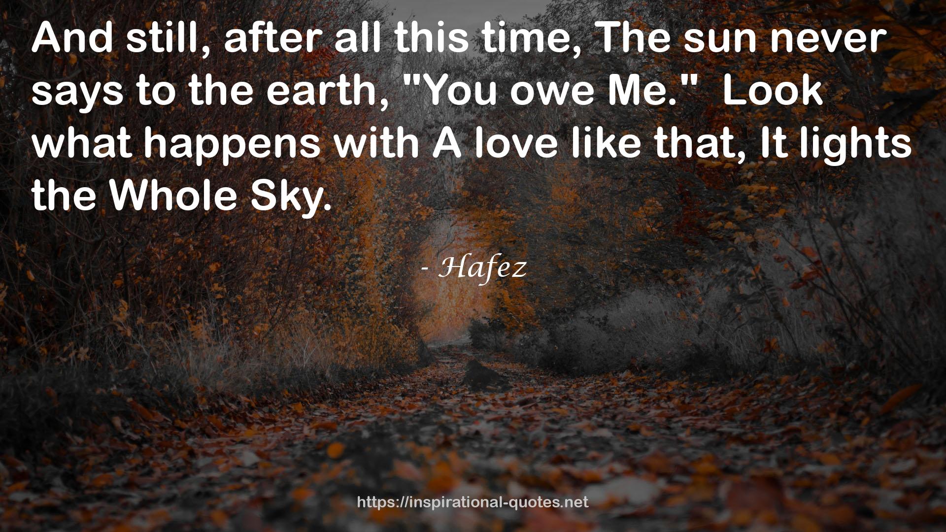 Hafez QUOTES