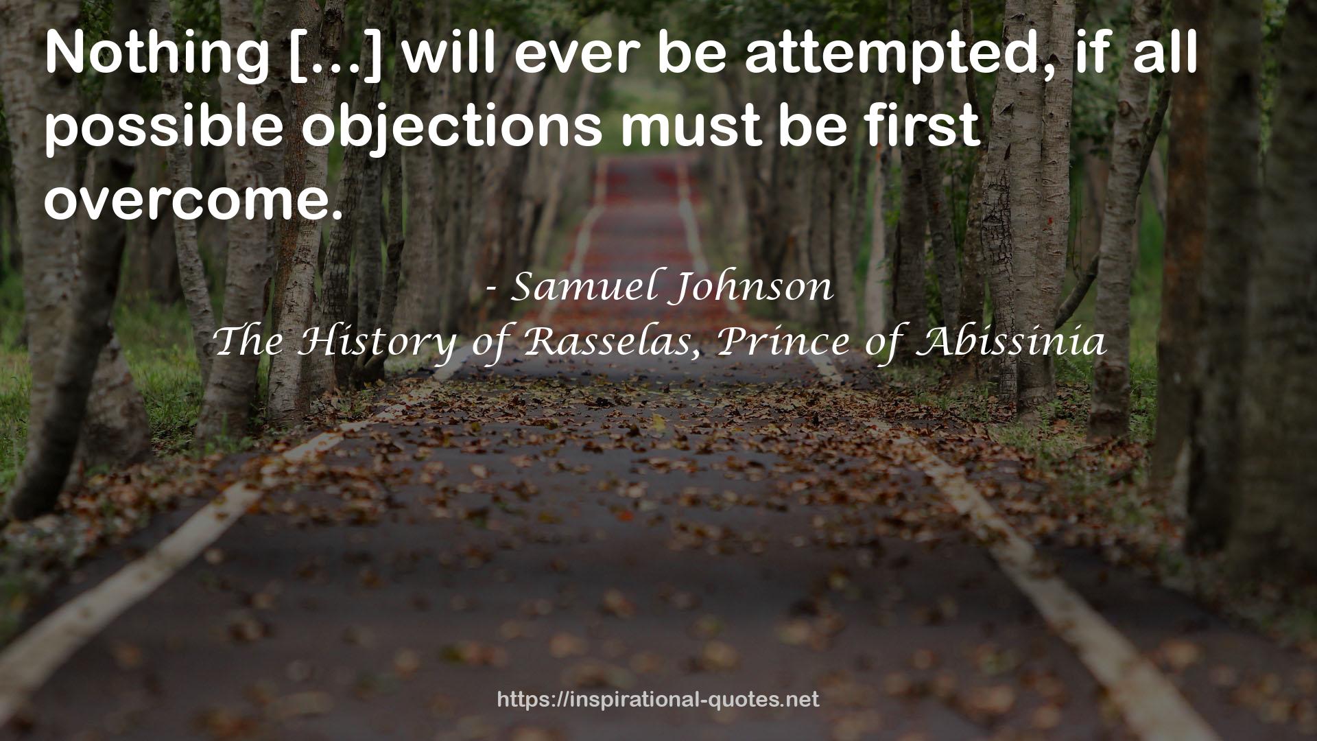 Samuel Johnson QUOTES