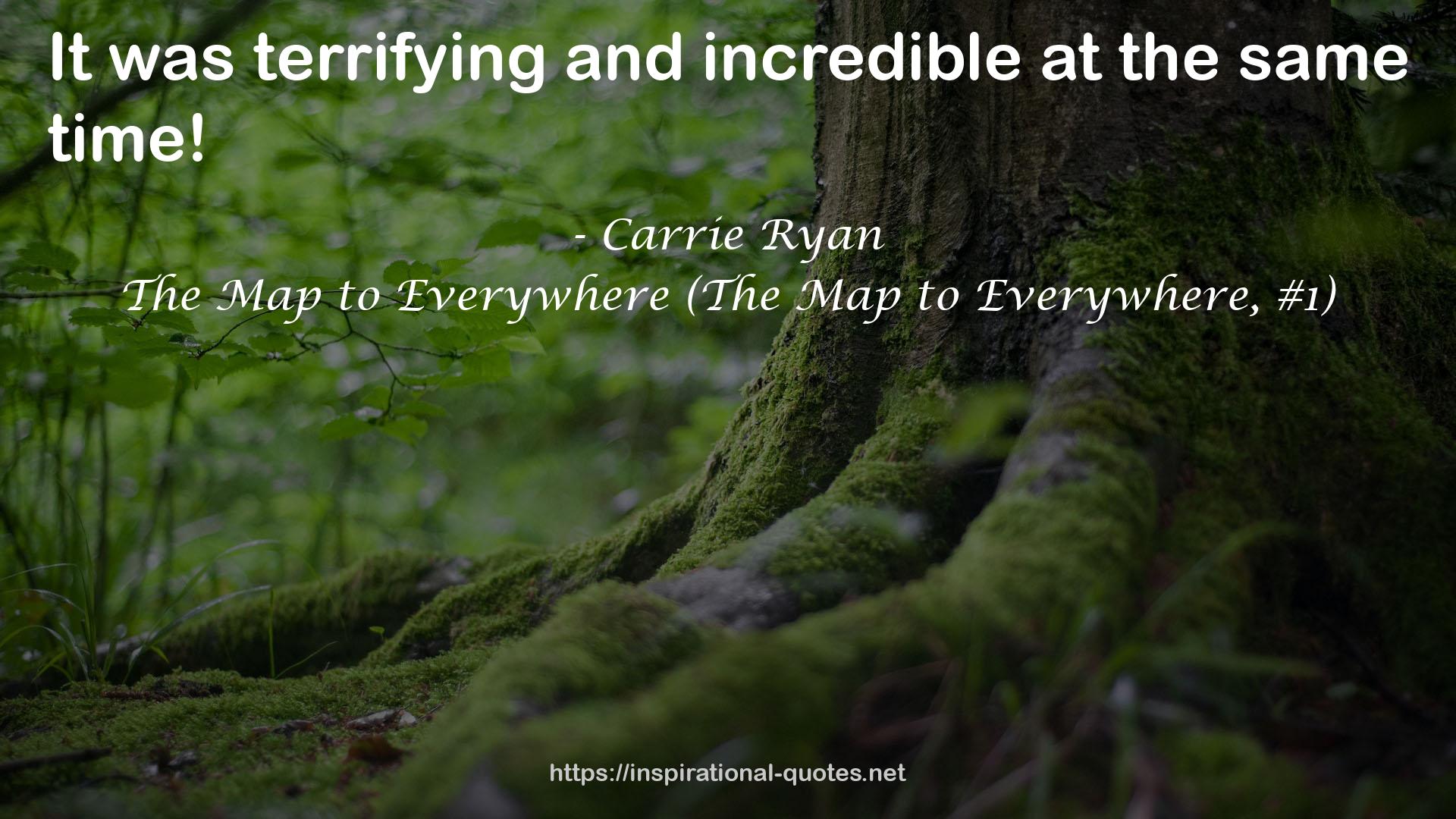 The Map to Everywhere (The Map to Everywhere, #1) QUOTES