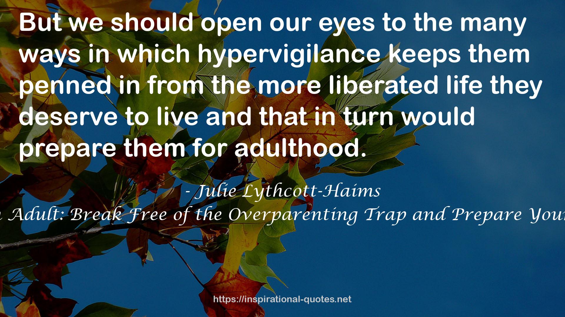 hypervigilance  QUOTES