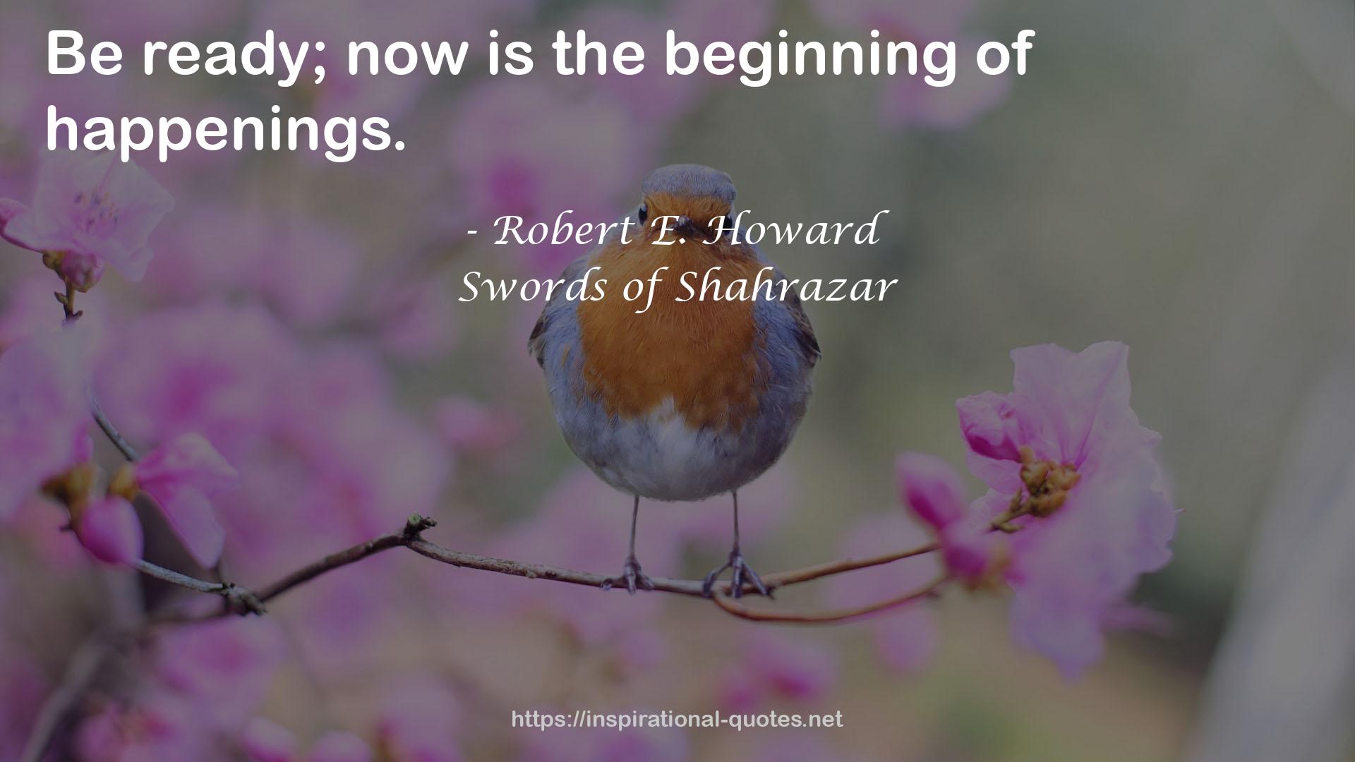 Swords of Shahrazar QUOTES